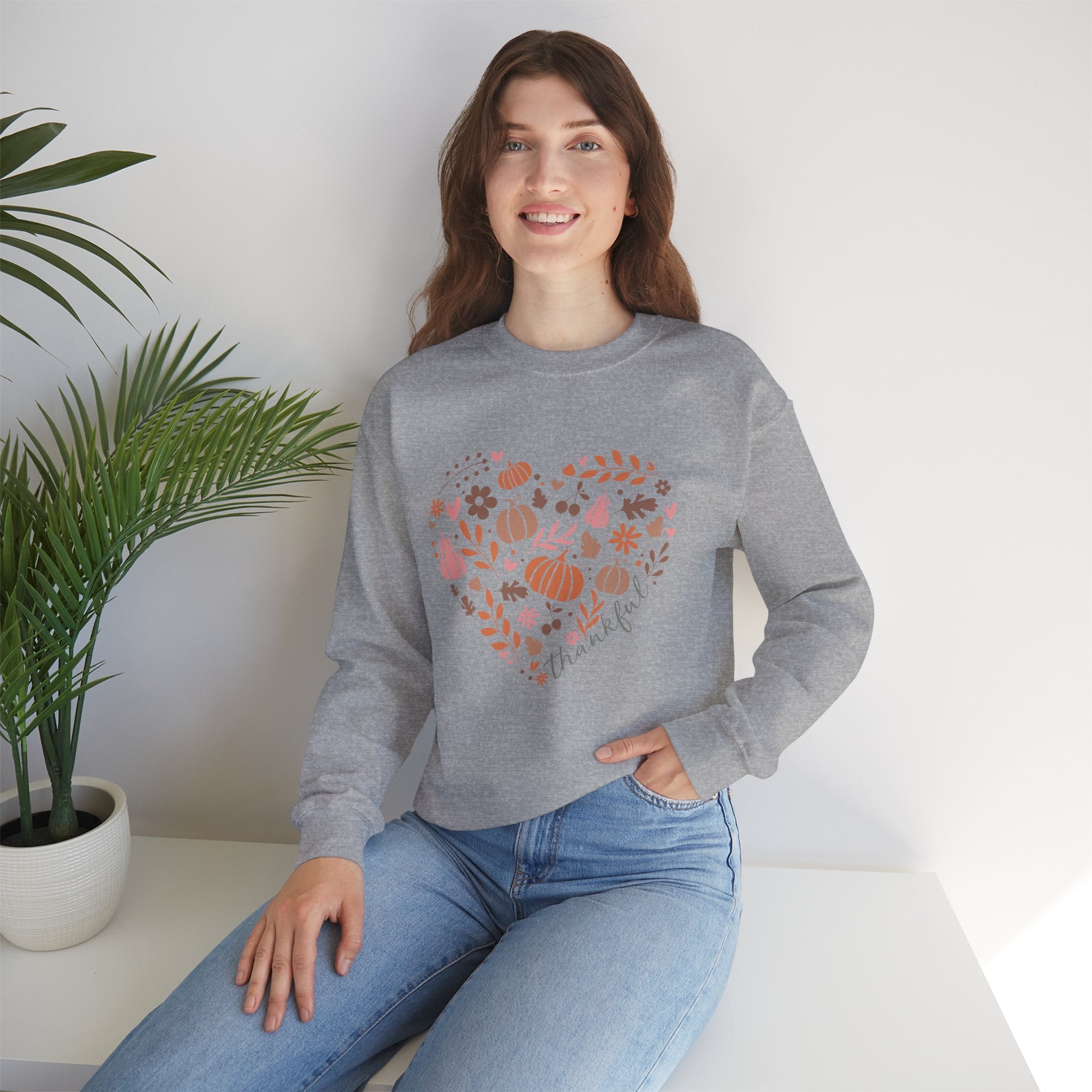 Thanksgiving Love Heart sweatshirt