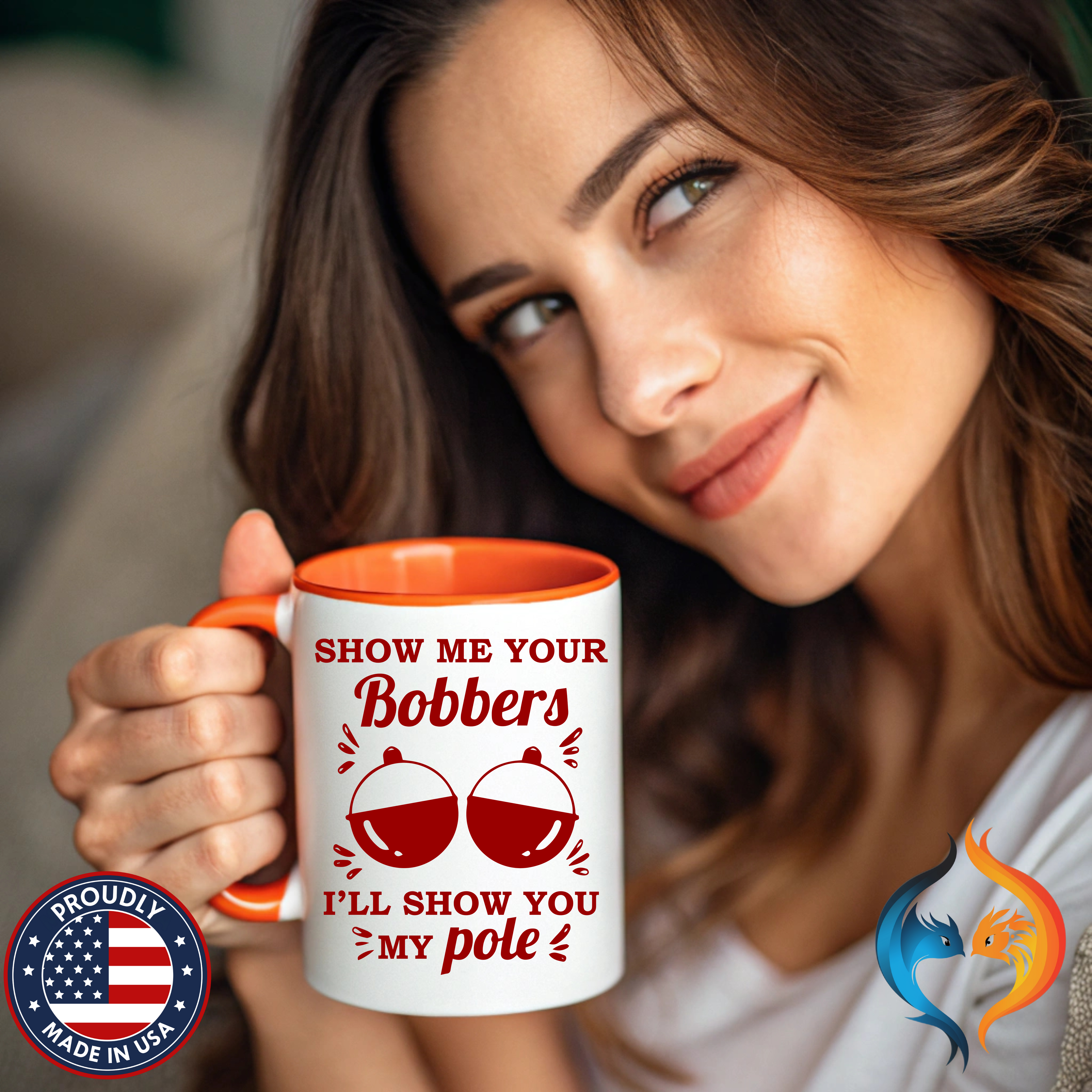 Show Me Your Bobbers Mug Product Photo | Nutty Designs