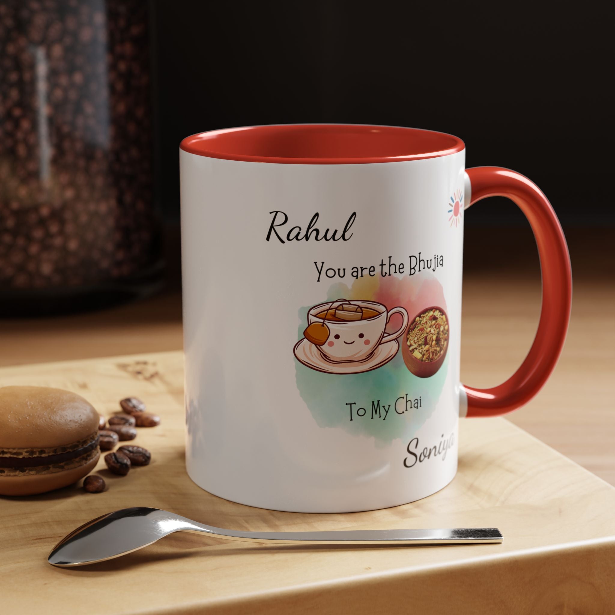 You Are Bujiya To My Chai Mug Lifestyle Mockup | Nutty Designs