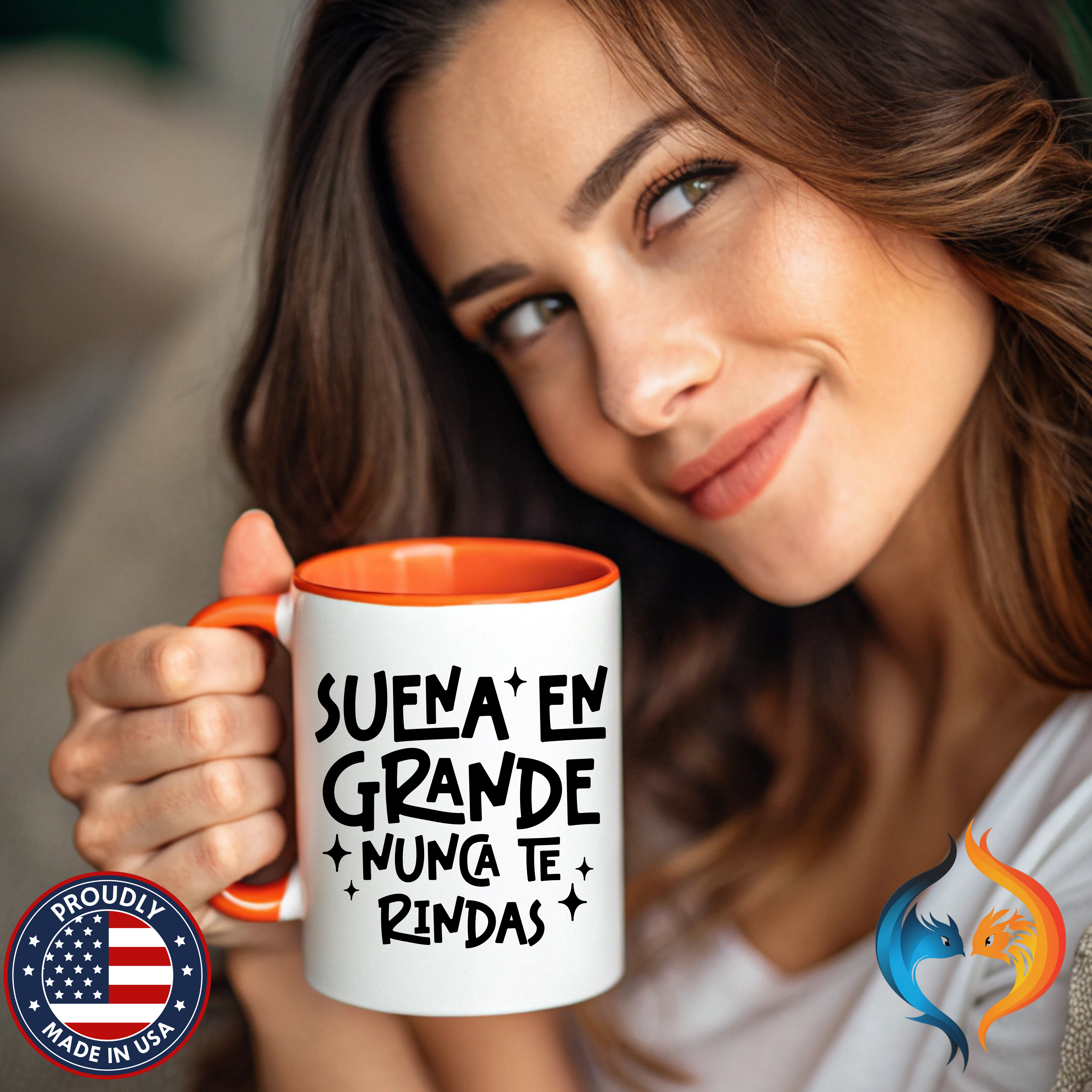 Suena En Grande Nunca Te Rindas Mug Product Photo | Nutty Designs
