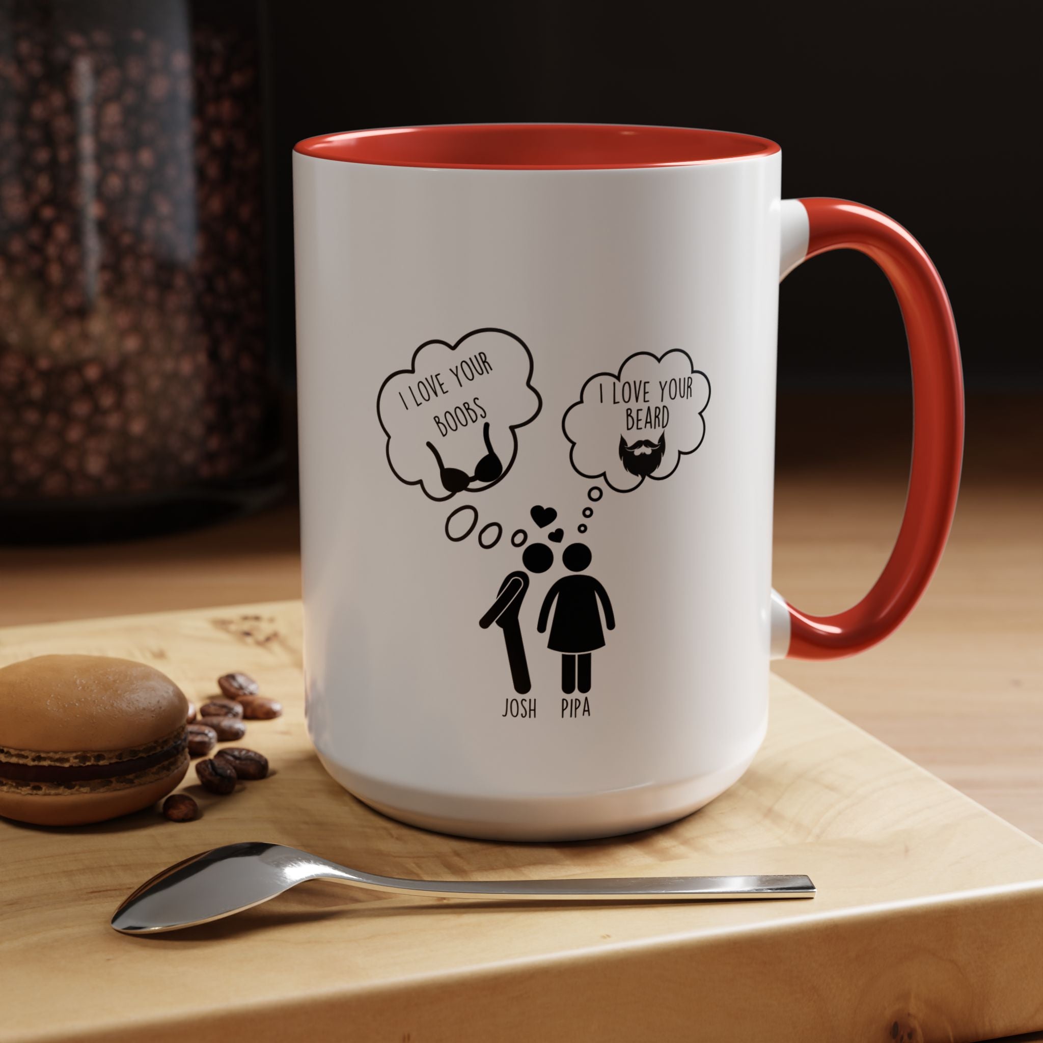 Love Your Beard | Funny Coffee Mug, Sarcastic Tea Cup, Unique Gift Idea