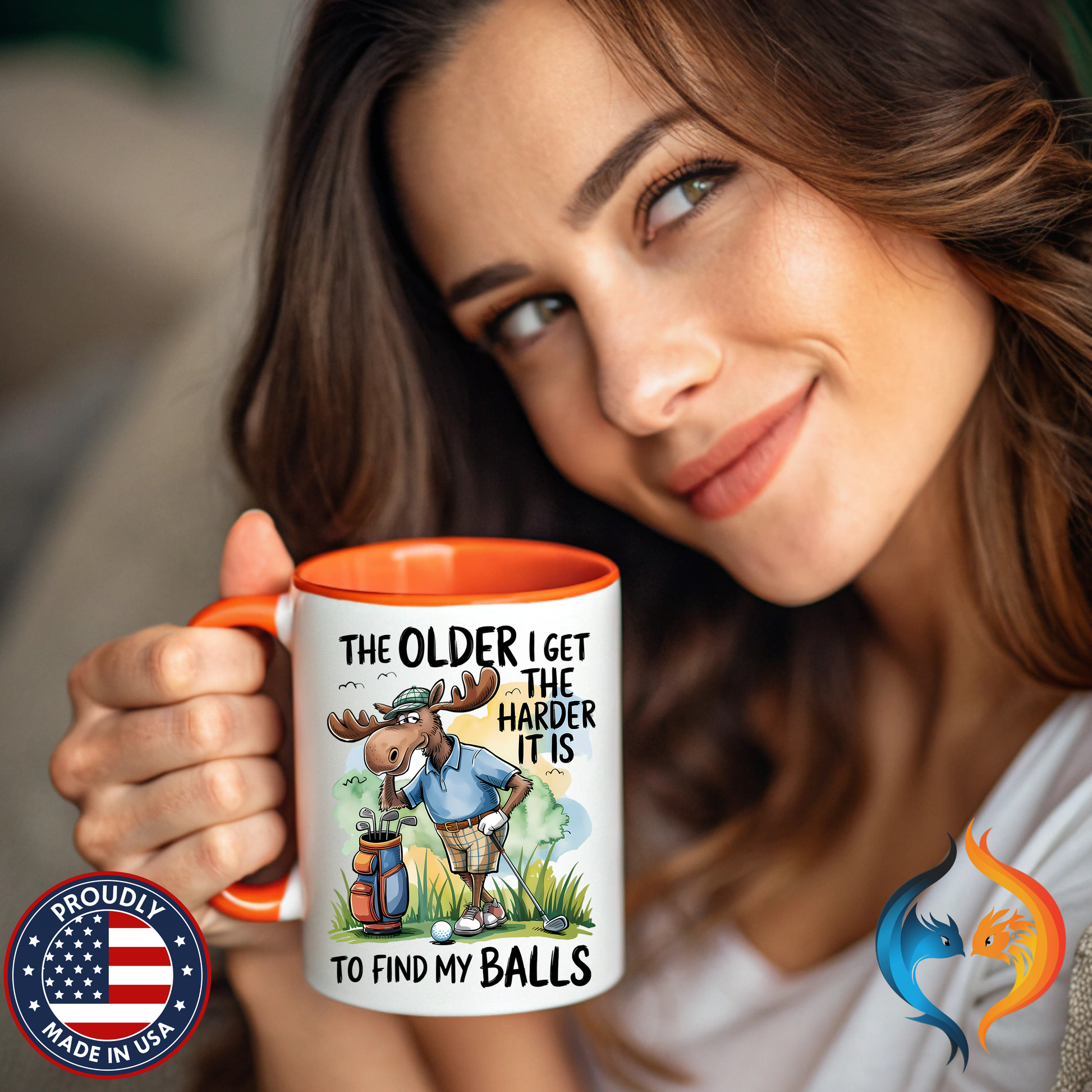 The Older I Get Mug Product Photo | Nutty Designs