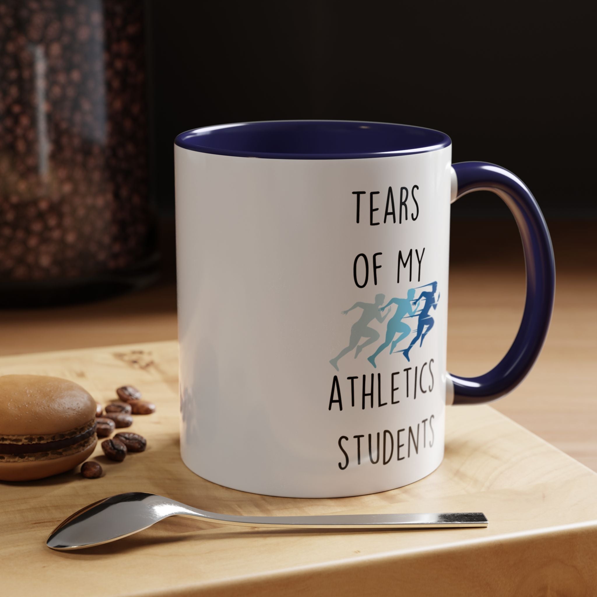 Funny Coffee Mug, Personalized Mug, Tears Of My Athletics Students, Accent Cup (11, 15oz), Sarcastic Mug,  Tea Coffee Cup, Gift Under 20