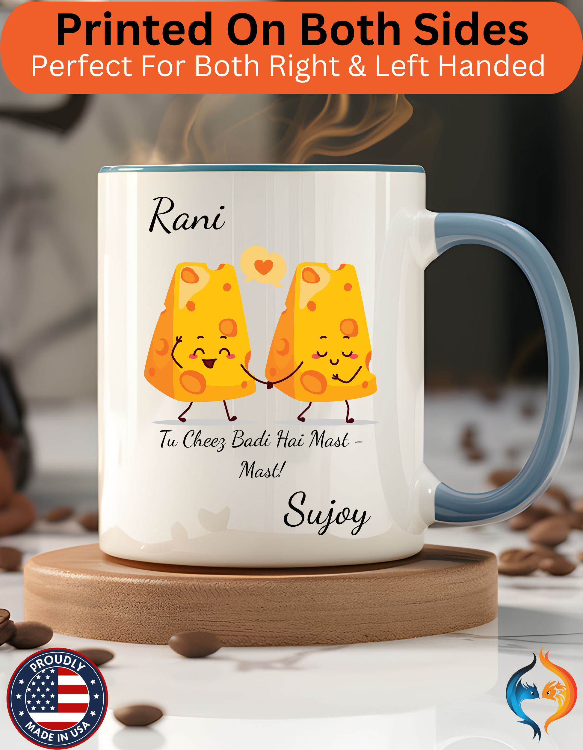 Tu Cheez Badi Hai Mast Mug Lifestyle Mockup | Nutty Designs