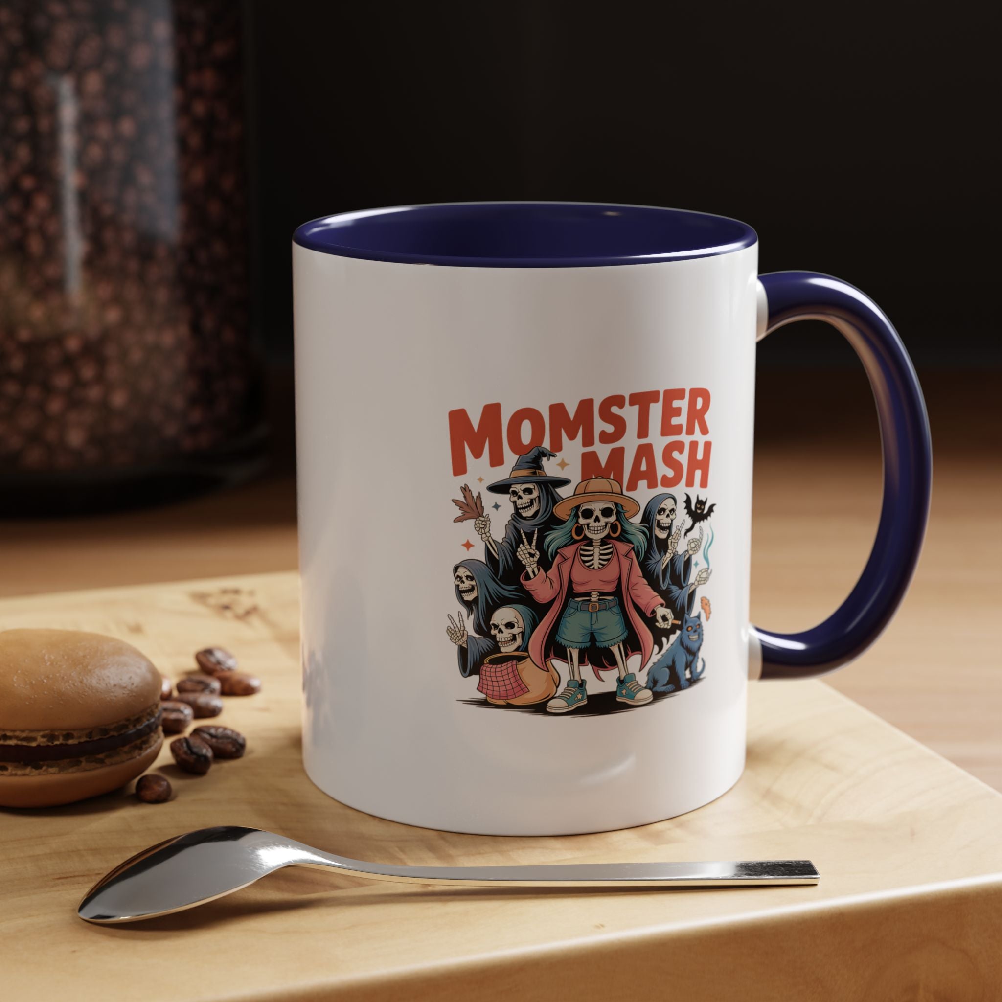 Momster Mash | Funny Coffee Mug, Sarcastic Tea Cup, Unique Gift Idea