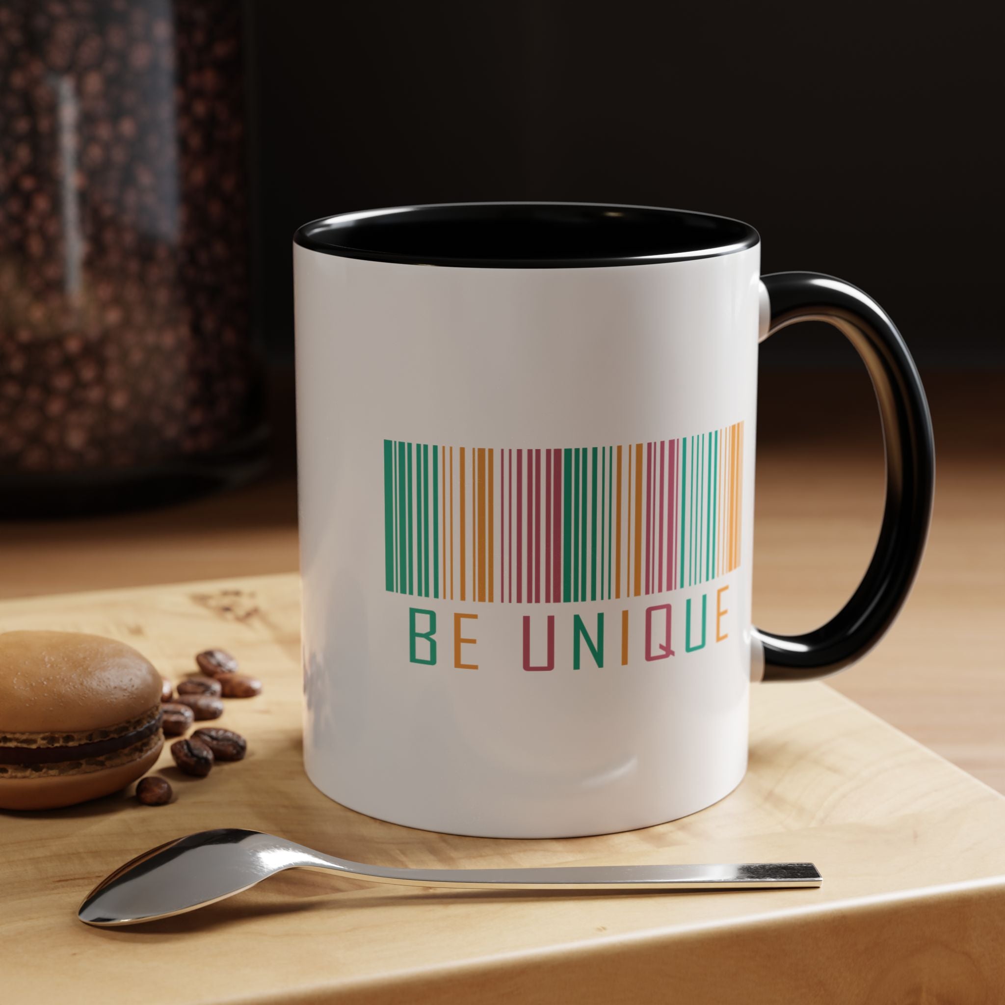 Be Unique | Funny Coffee Mug, Sarcastic Tea Cup, Unique Gift Idea