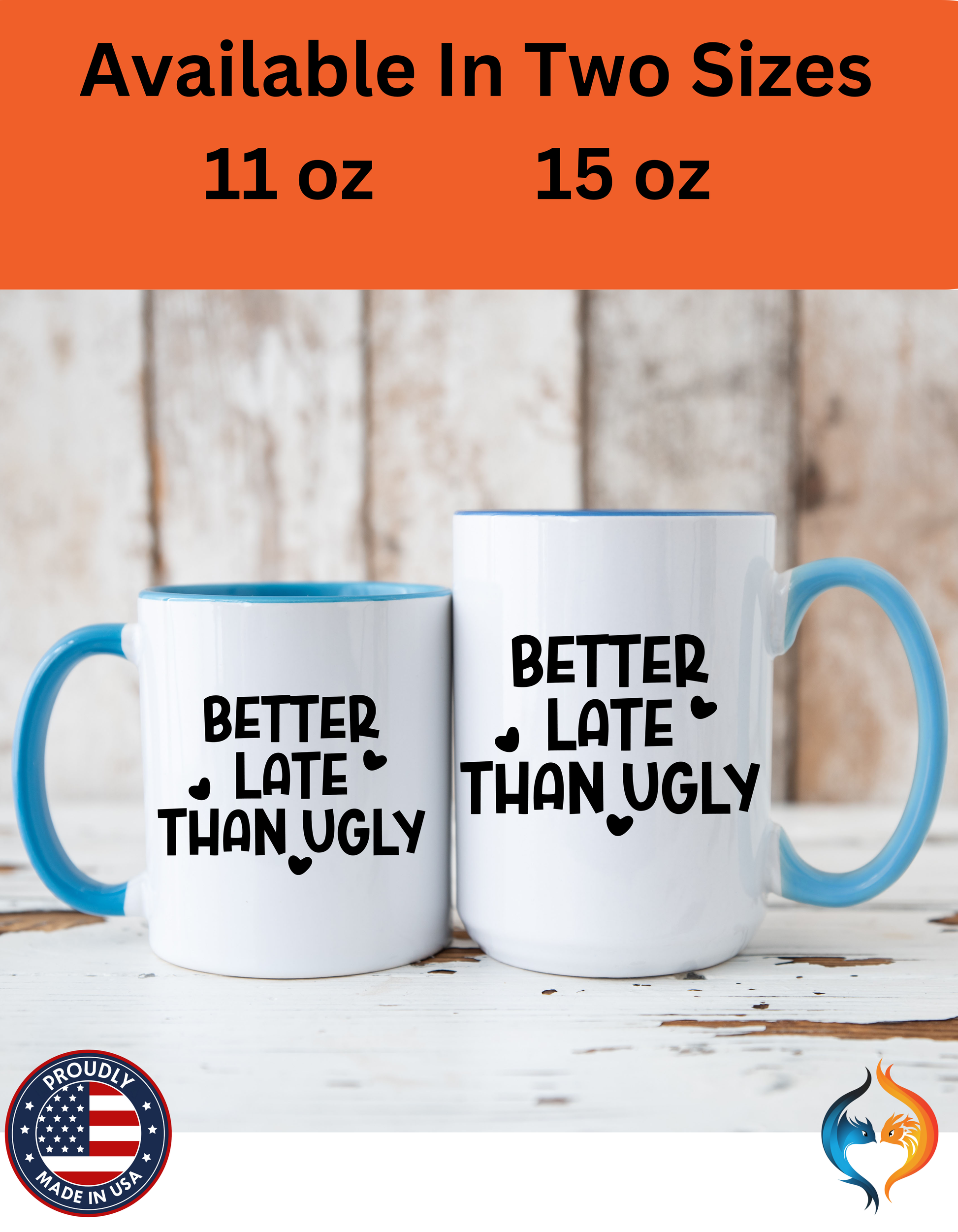 Better Late Than Ugly Mug Lifestyle Mockup | Nutty Designs