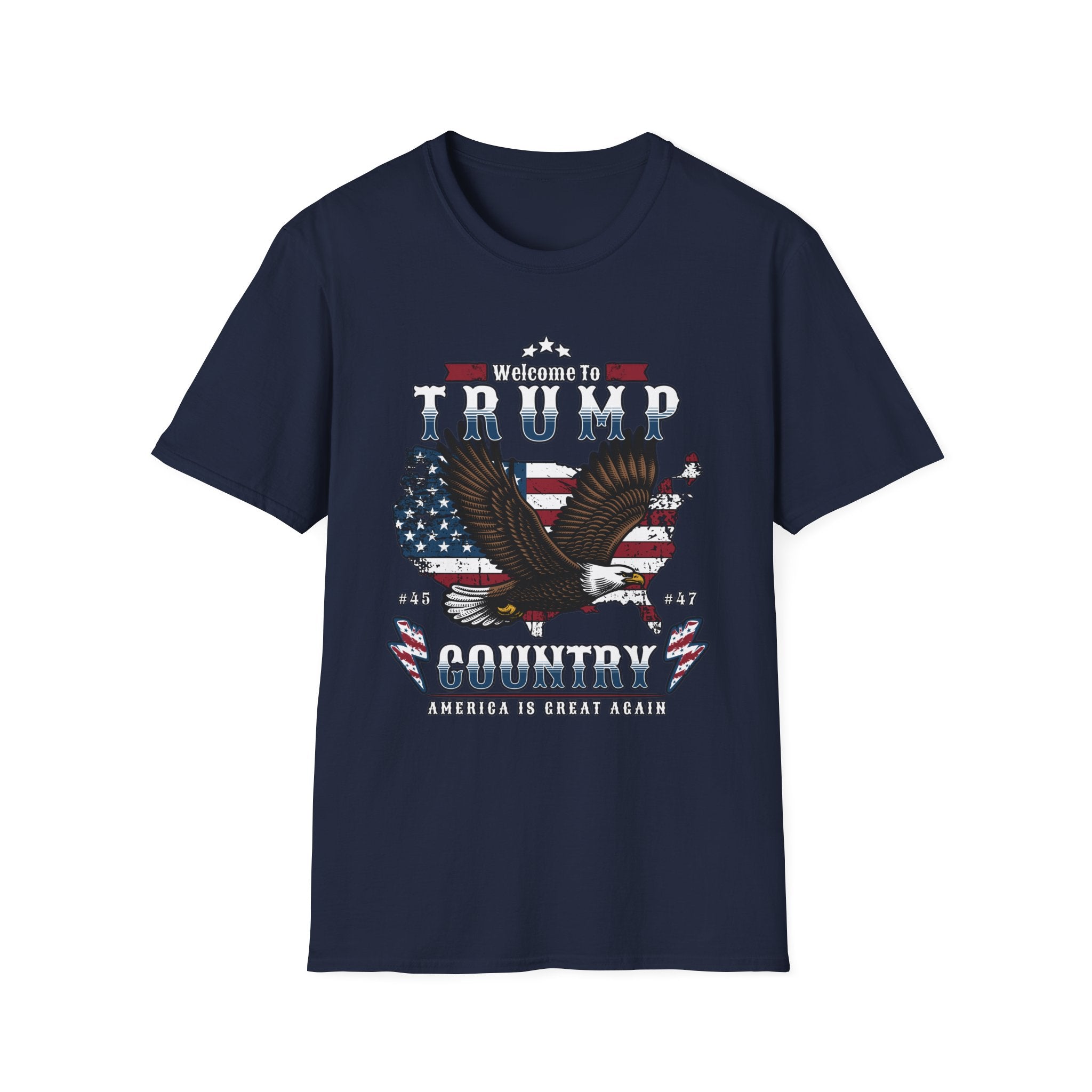 Welcome to Trump Country, American is Great Again, US Election 2024 tee, Republican supporter Presidential Campaign tee