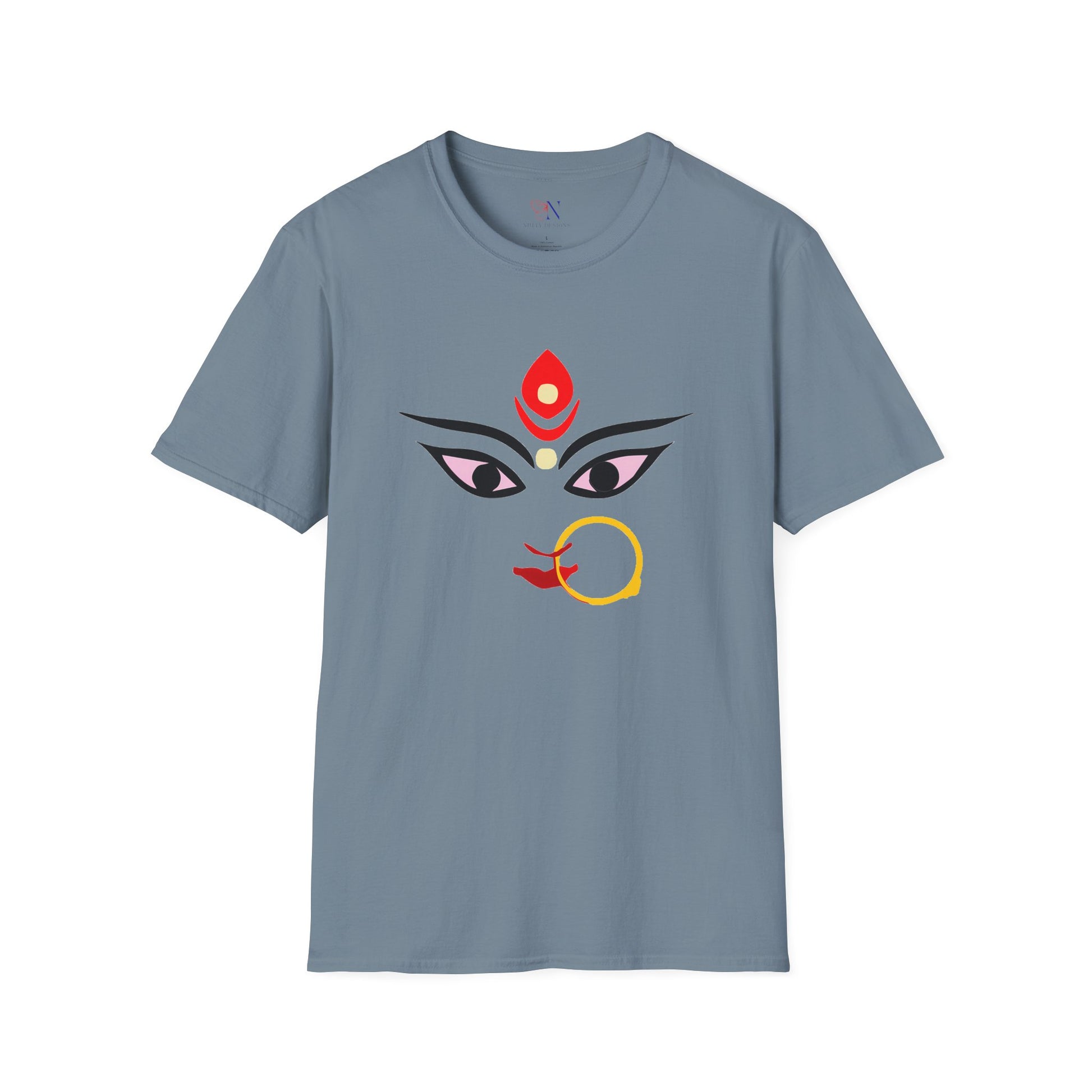 Durga Parvati Bhavani graphic T-shirt for Diwali, Navratri, Durga Pooja, perfect cute gift for Hindu religion followers.