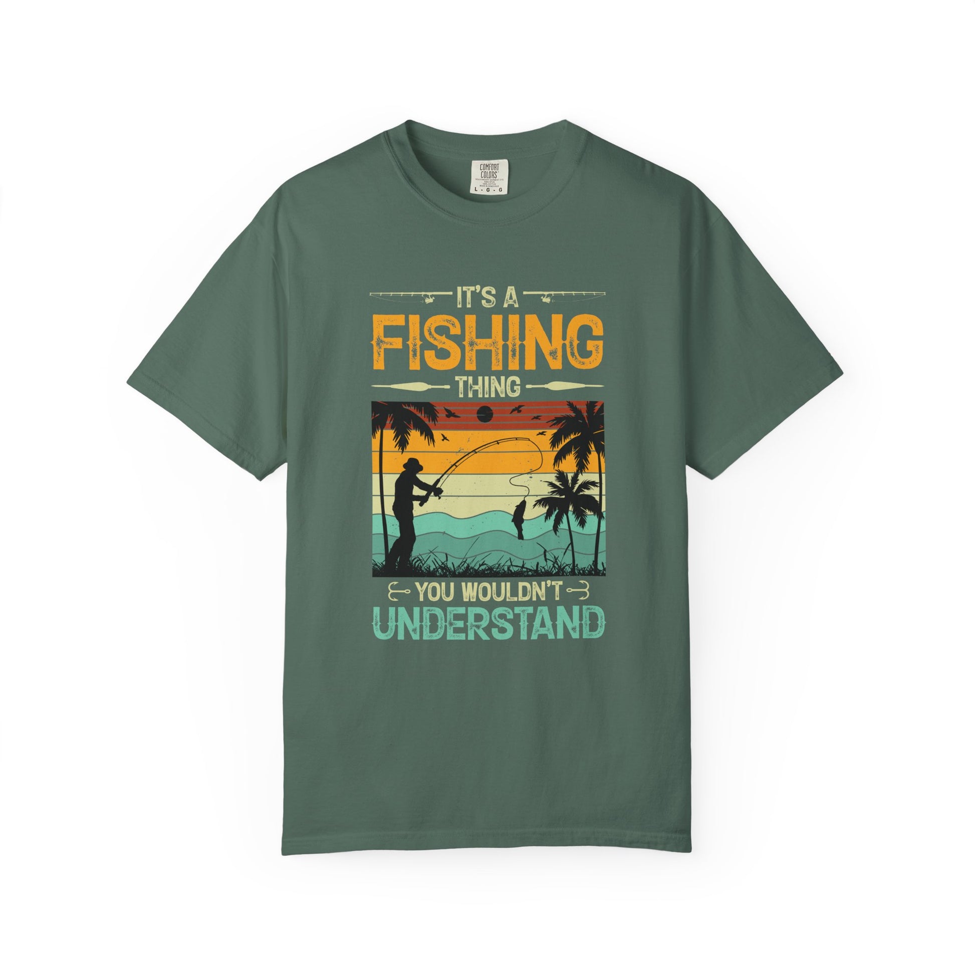 It's A Fishing Thing , You Wouldn't Understand, summer vibes T-Shirt Lifestyle Mockup | Nutty Designs