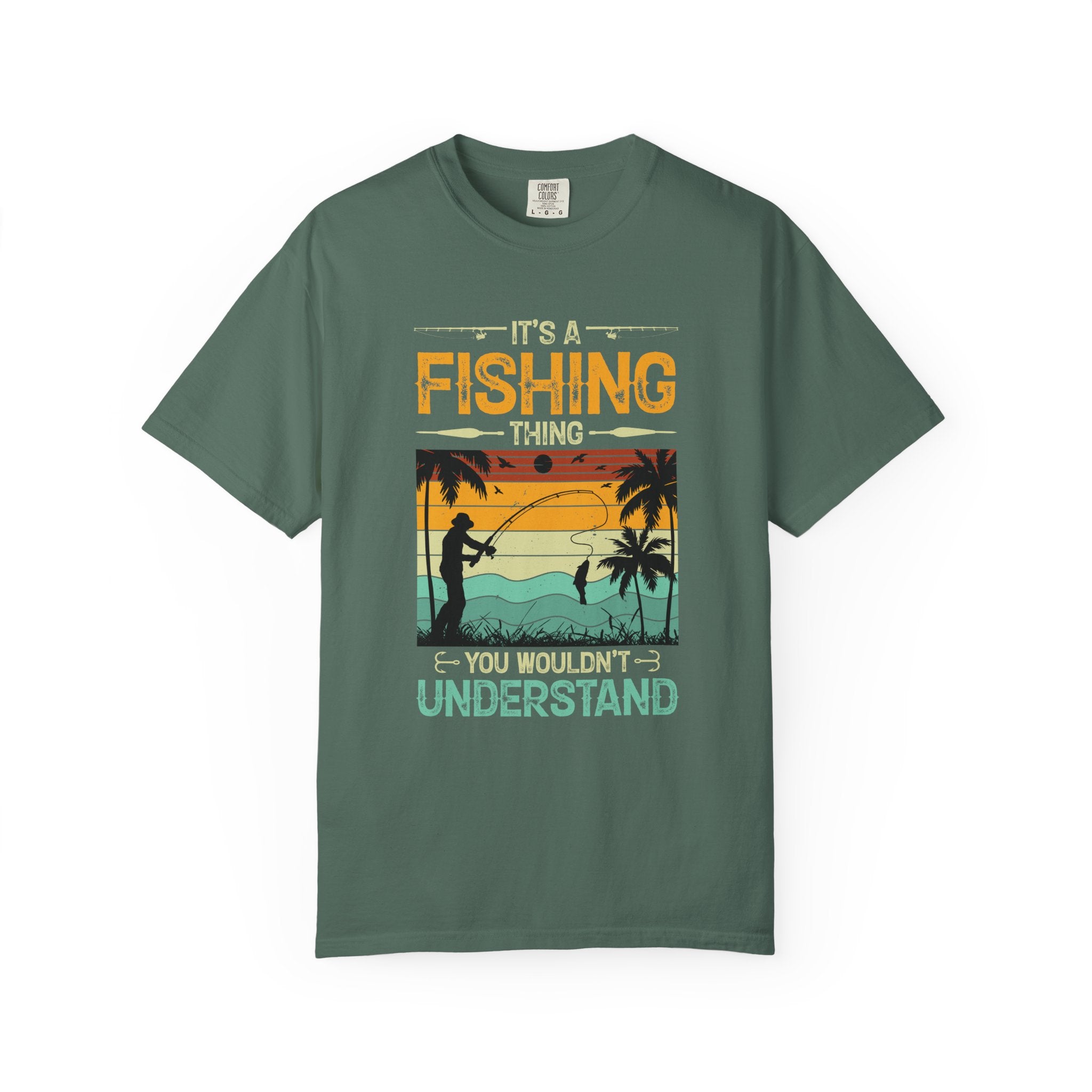 It's A Fishing Thing , You Wouldn't Understand, summer vibes T-Shirt Lifestyle Mockup | Nutty Designs