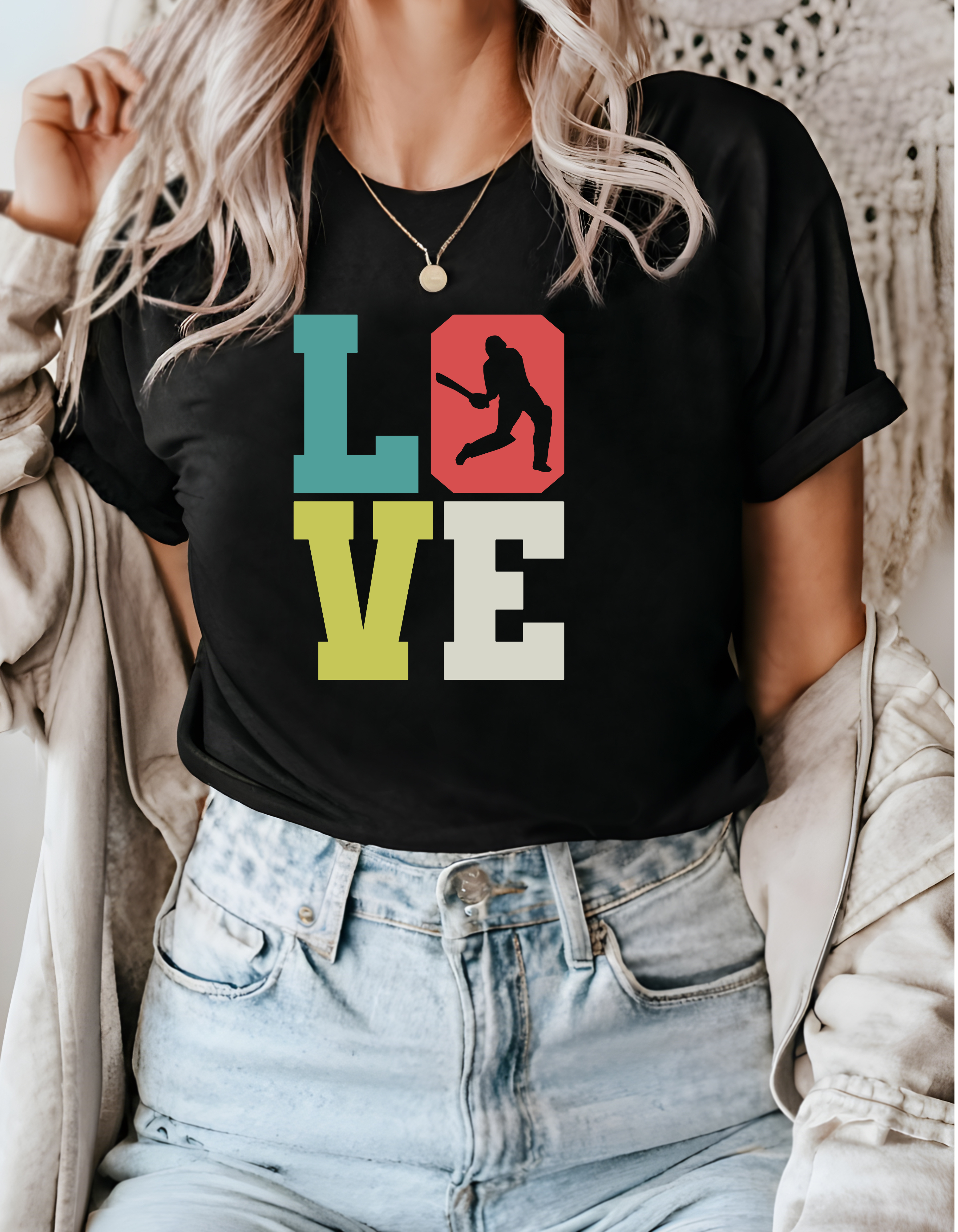 Love Cricket Unique Desi fashion cricket lover gift tshirt, IPL/T20 world cup tees unisex Jersey Short Sleeve Tee