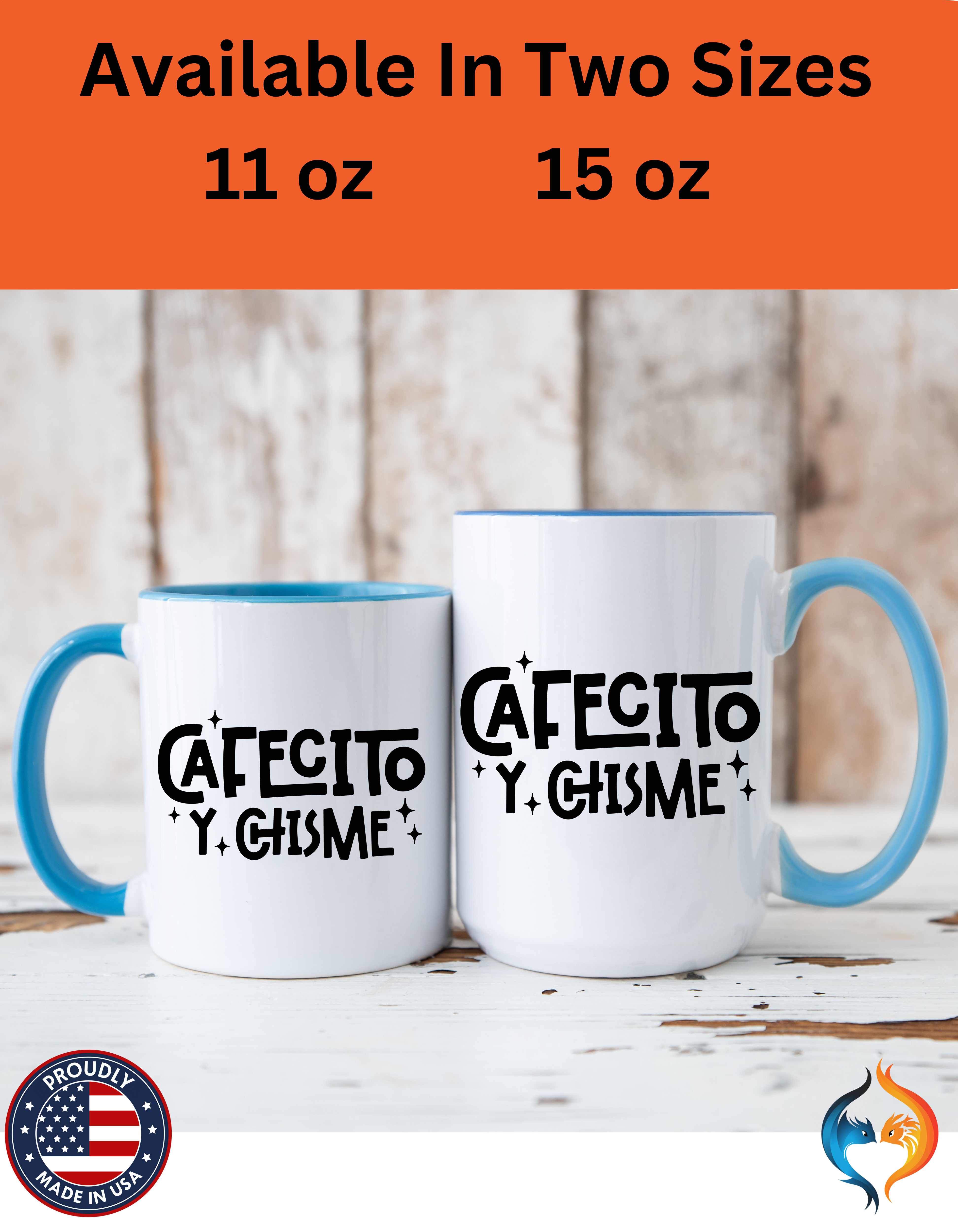 Cafecito y Chisme Mug Product Photo | Nutty Designs