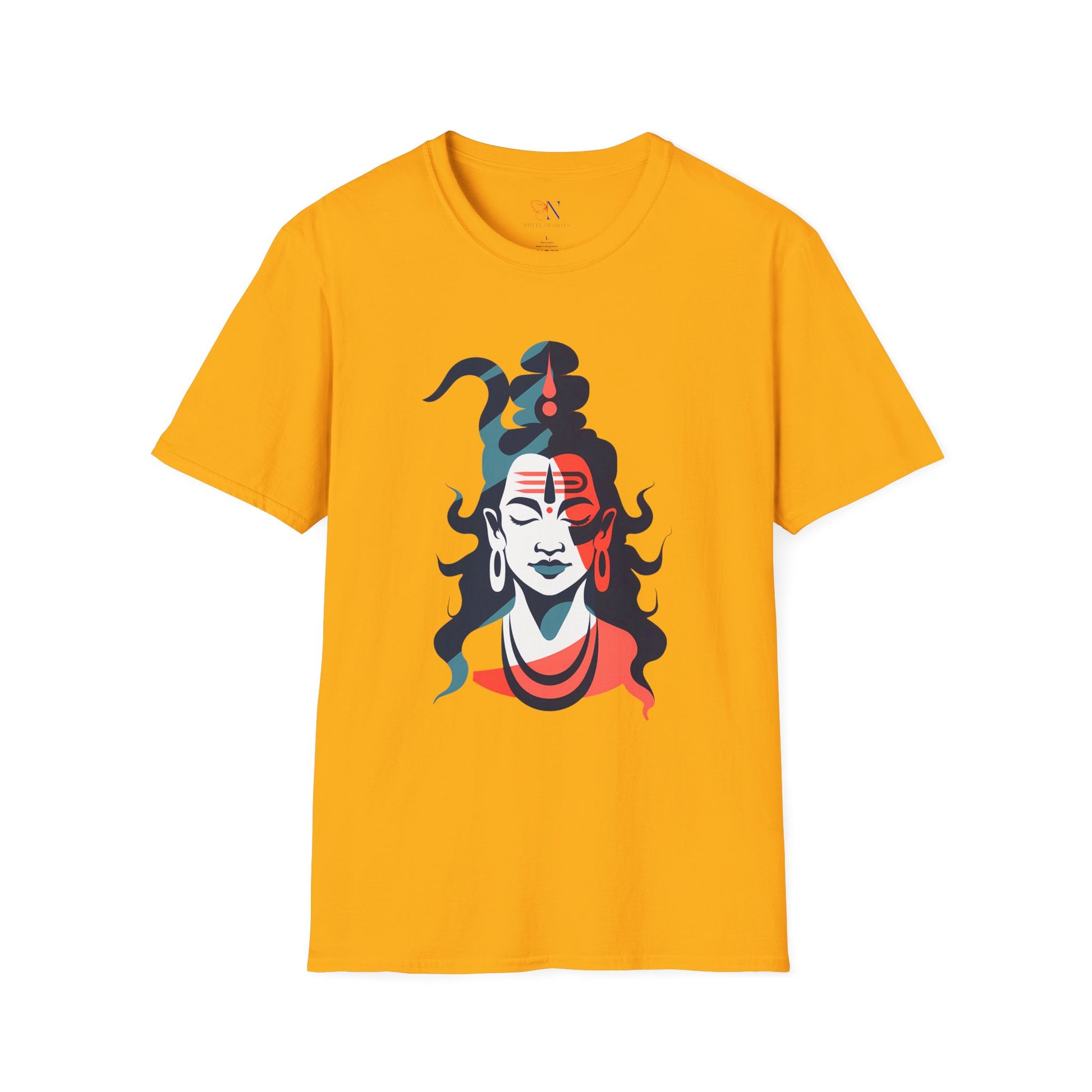 Lord Shiva , Hinduism Religious The Devine God T-Shirt Lifestyle Mockup | Nutty Designs