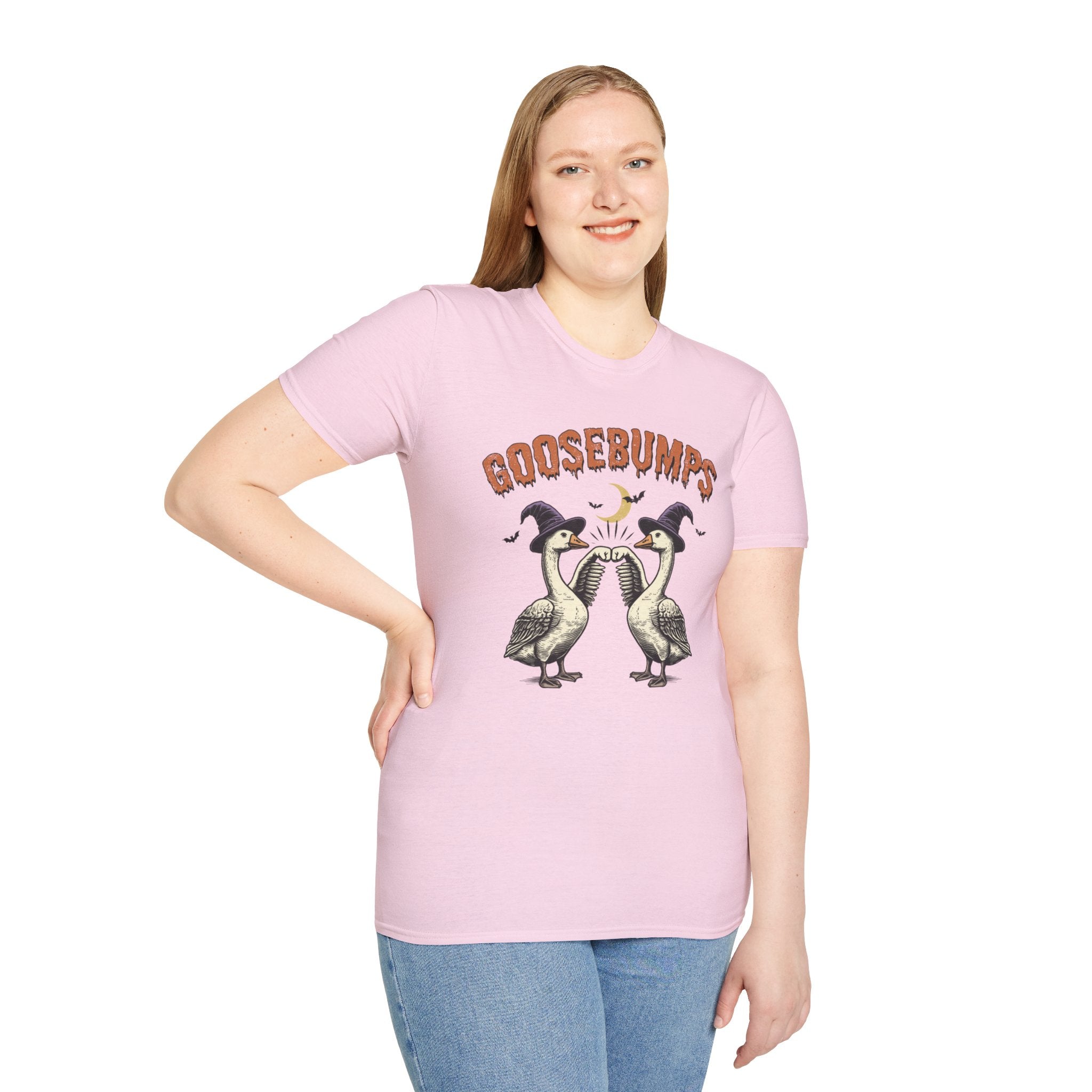 Goosebumps Cute Silly Goose Farm t-shirt