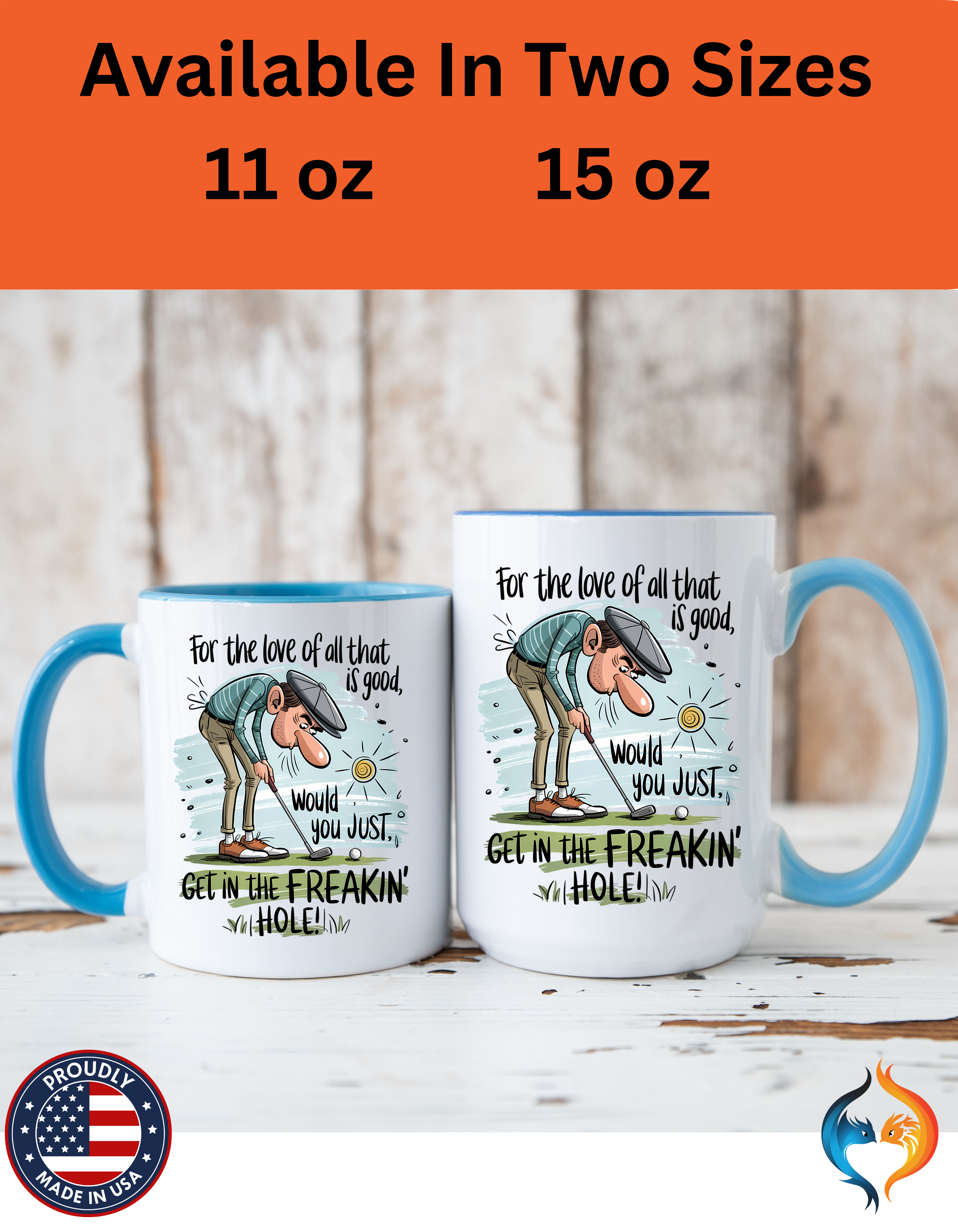 Get in the Freaking Hole Mug Lifestyle Mockup | Nutty Designs