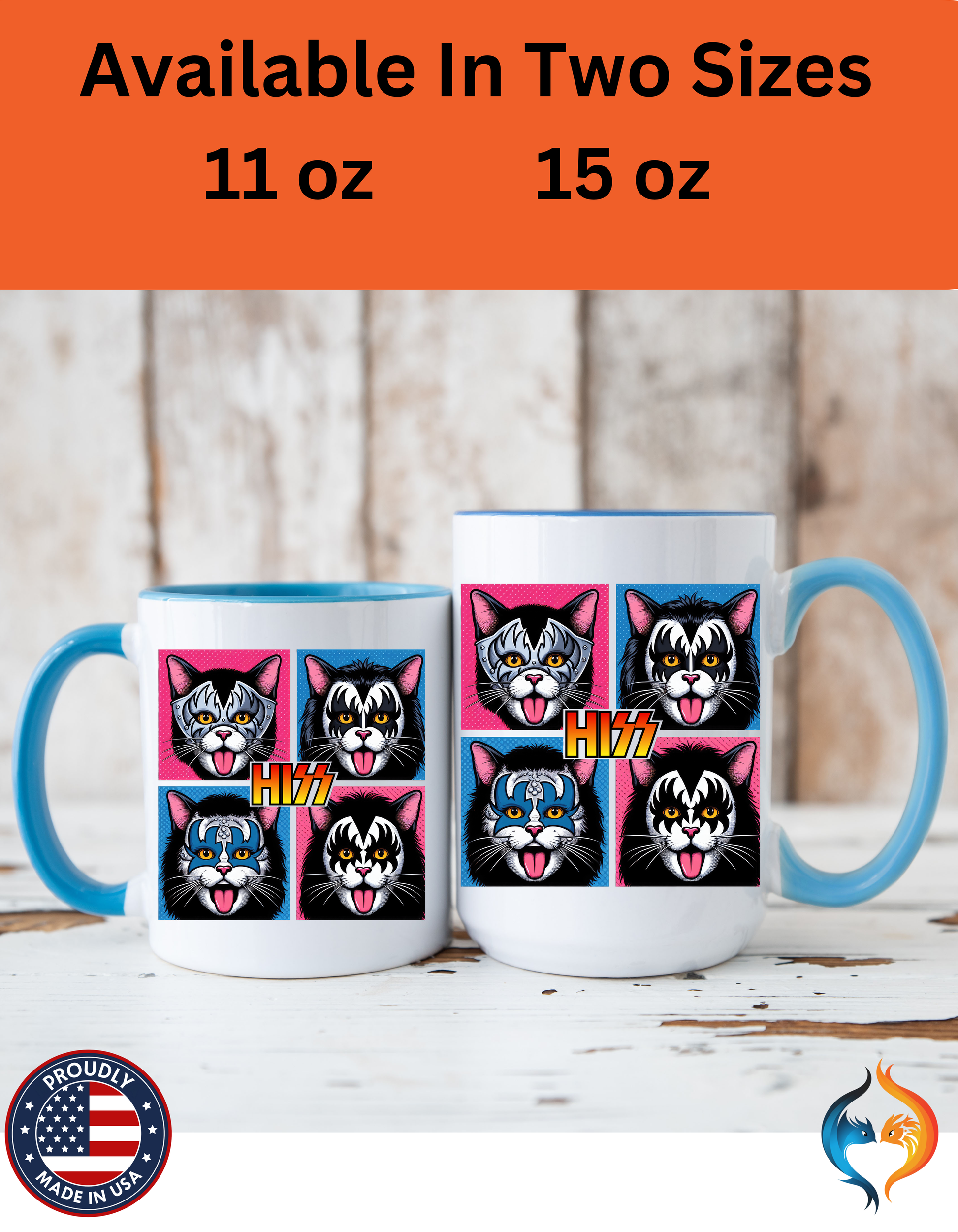 Hiss Mug Product Photo | Nutty Designs