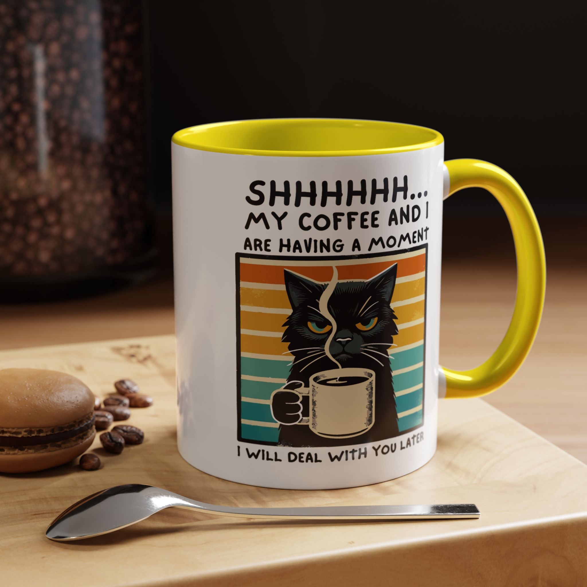 Funny Personalized Accent Coffee Mug