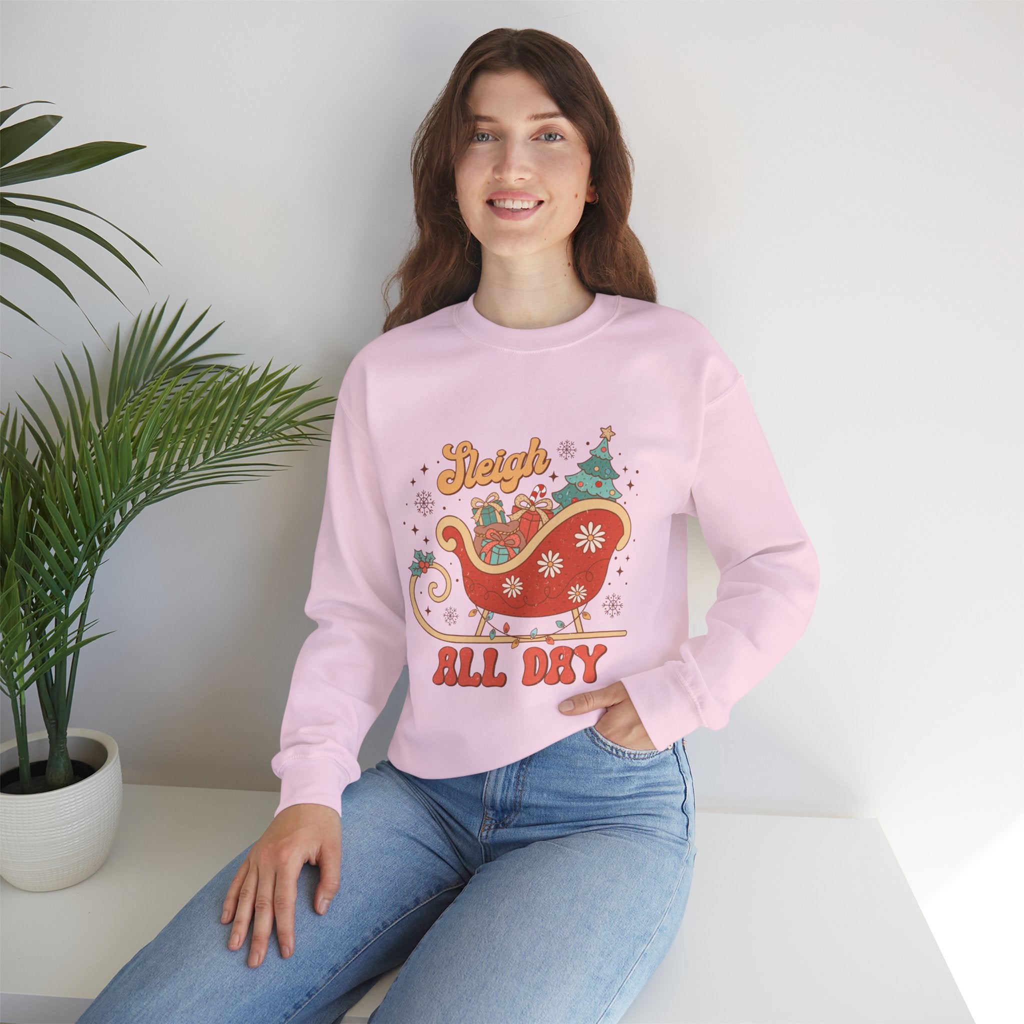 Sleigh All Day Crewneck Sweatshirt