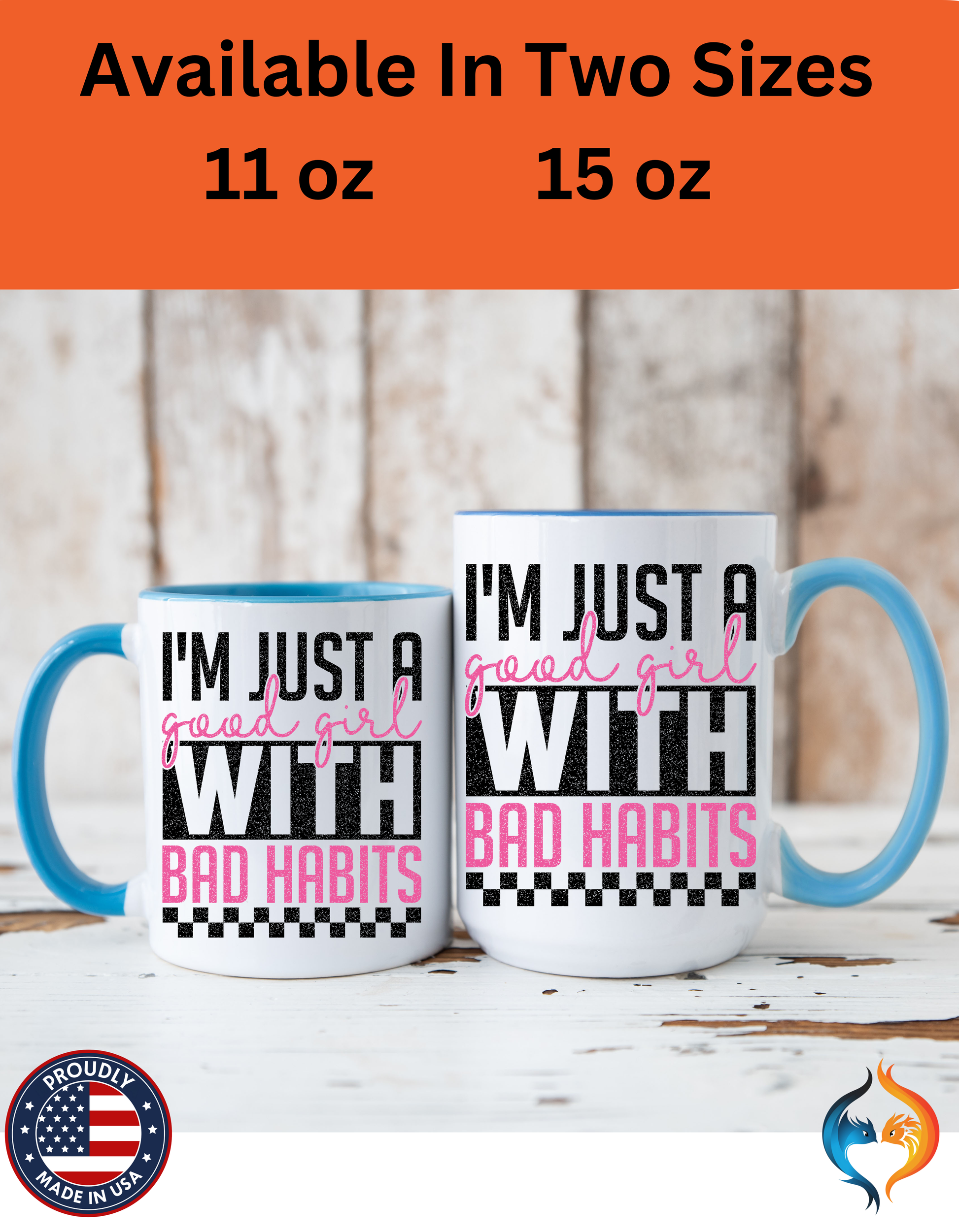 I m Just a Good Girl Mug Product Photo | Nutty Designs