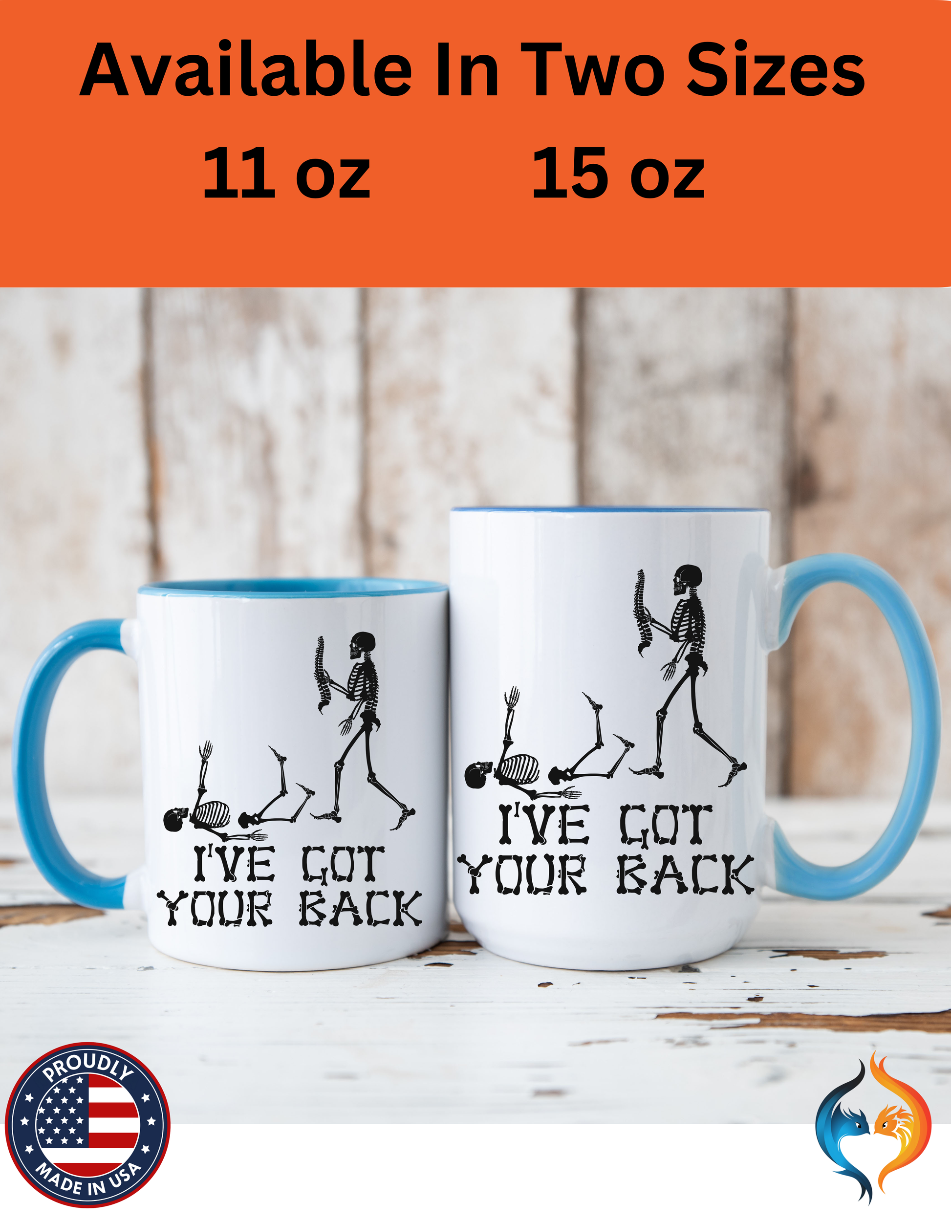 I have Got Your Back Mug Product Photo | Nutty Designs