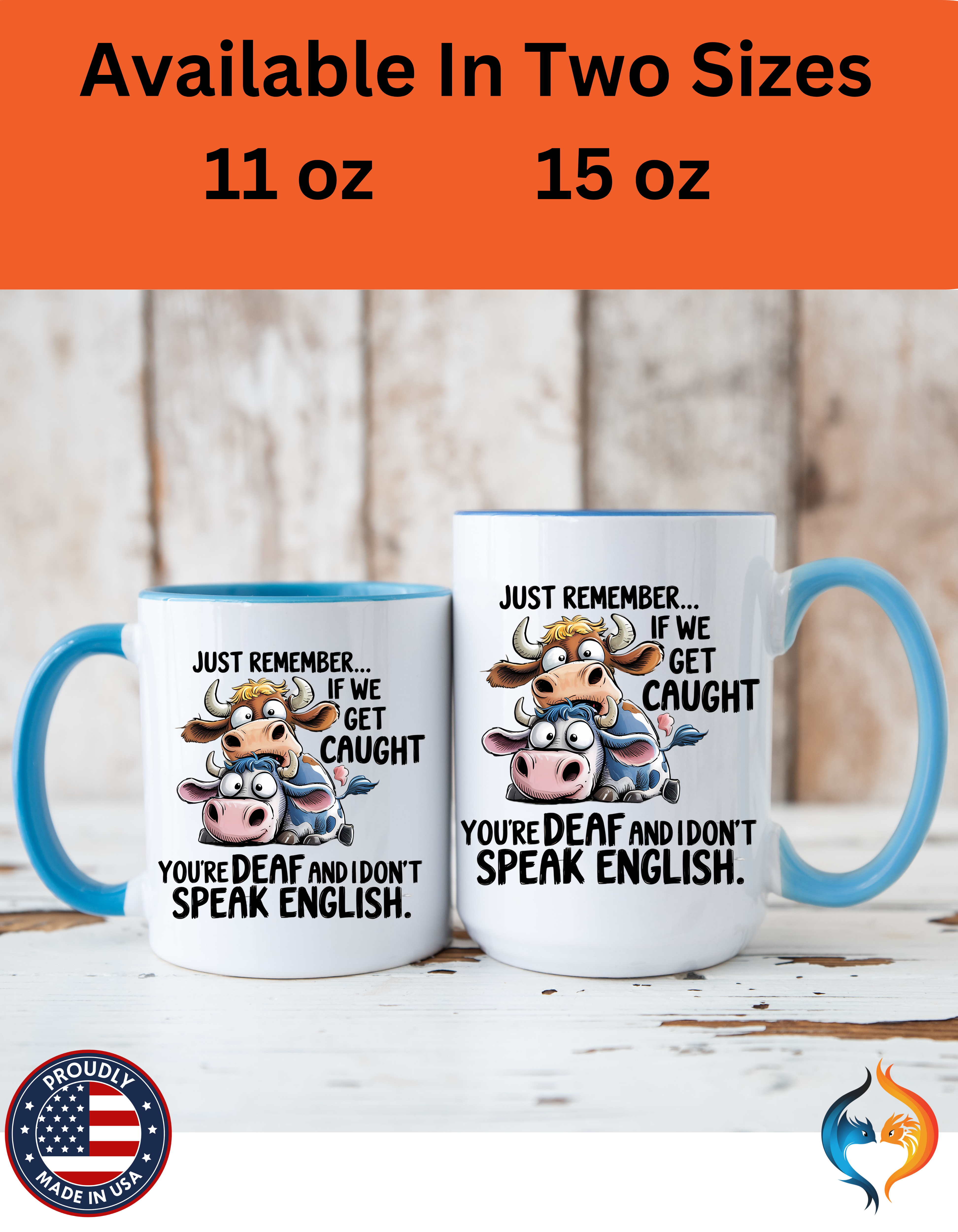 If We Get Caught Mug Product Photo | Nutty Designs