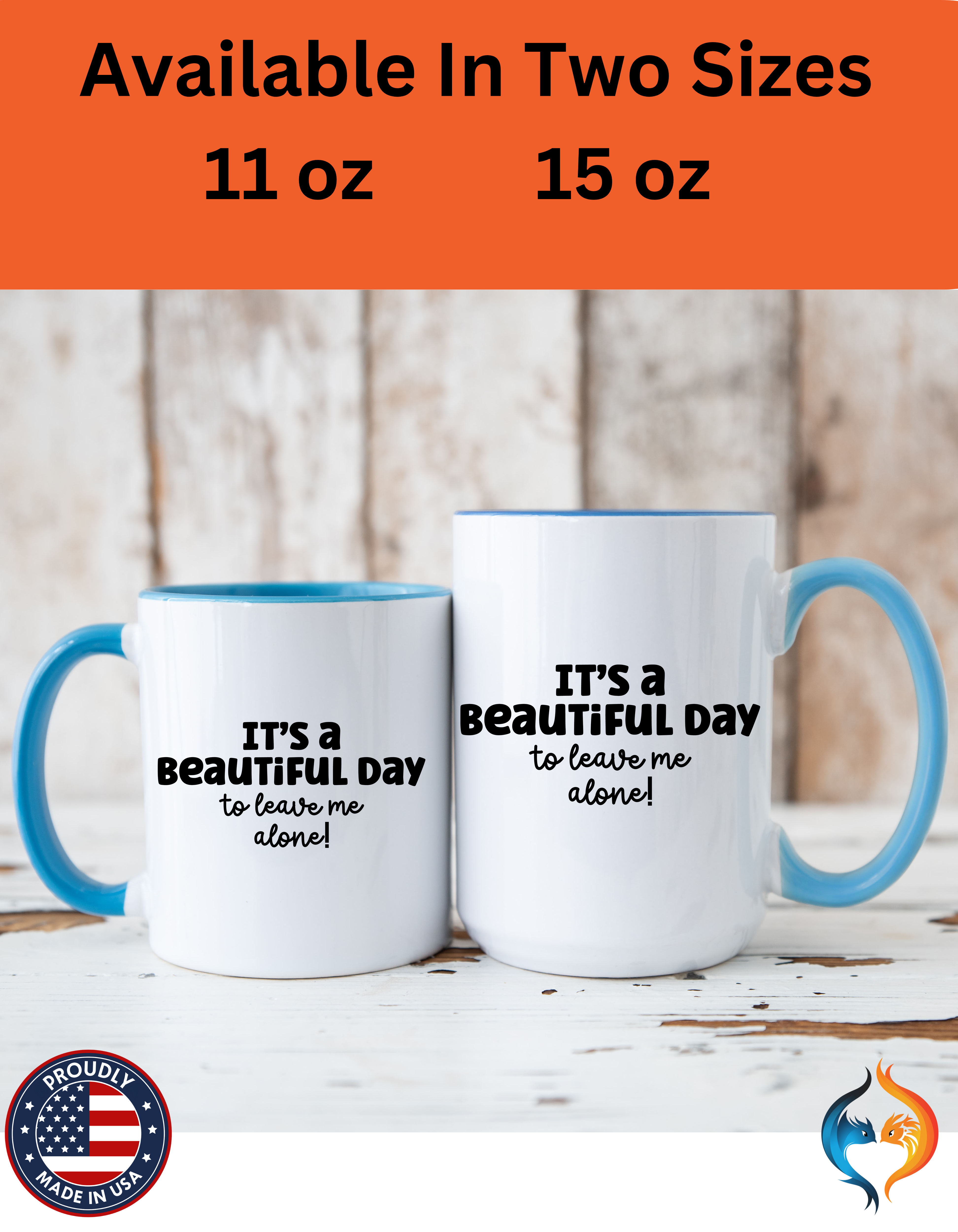 Its a Beautiful Day Mug Product Photo | Nutty Designs