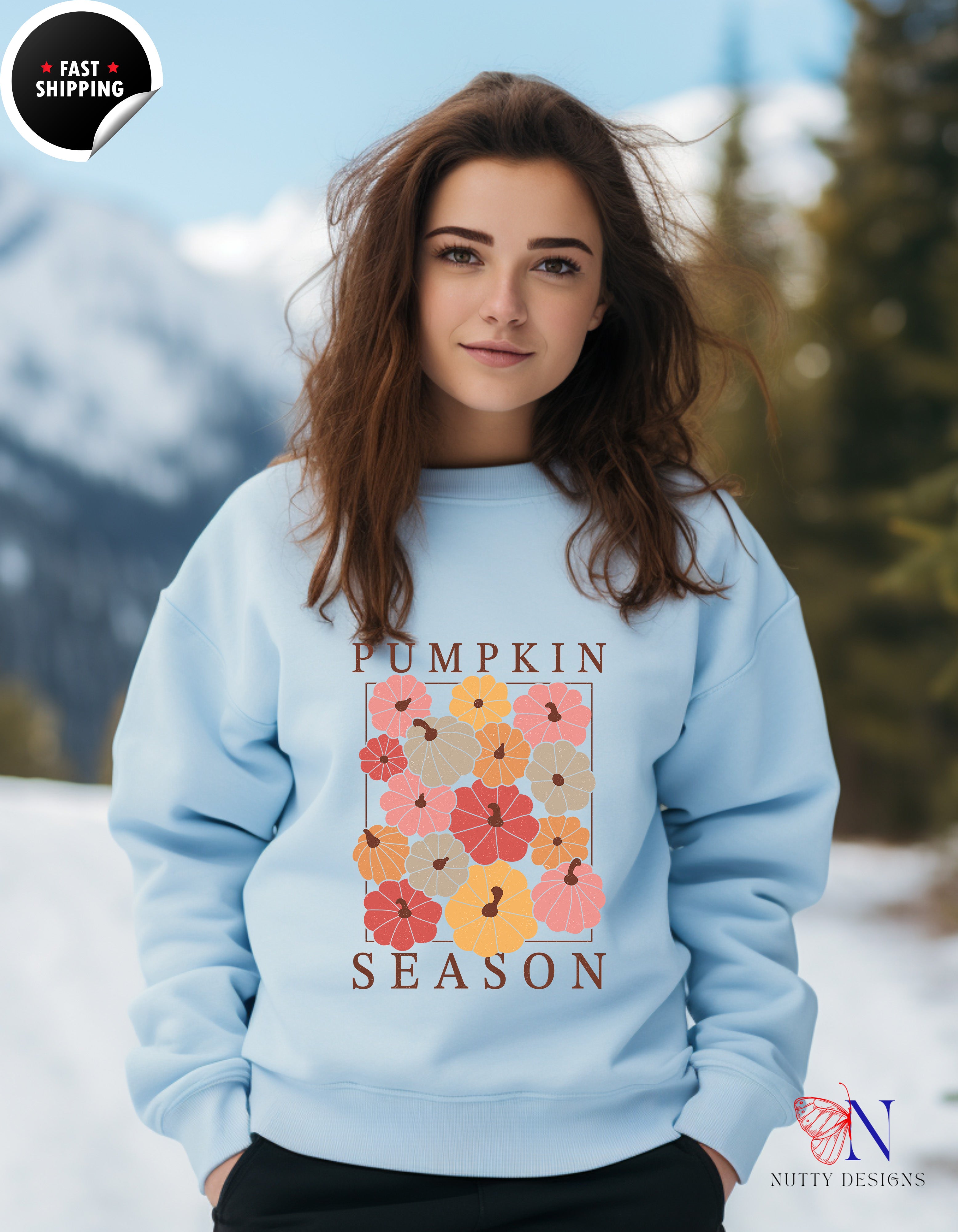 Pumpkin Season Autumn Fall Sweatshirt