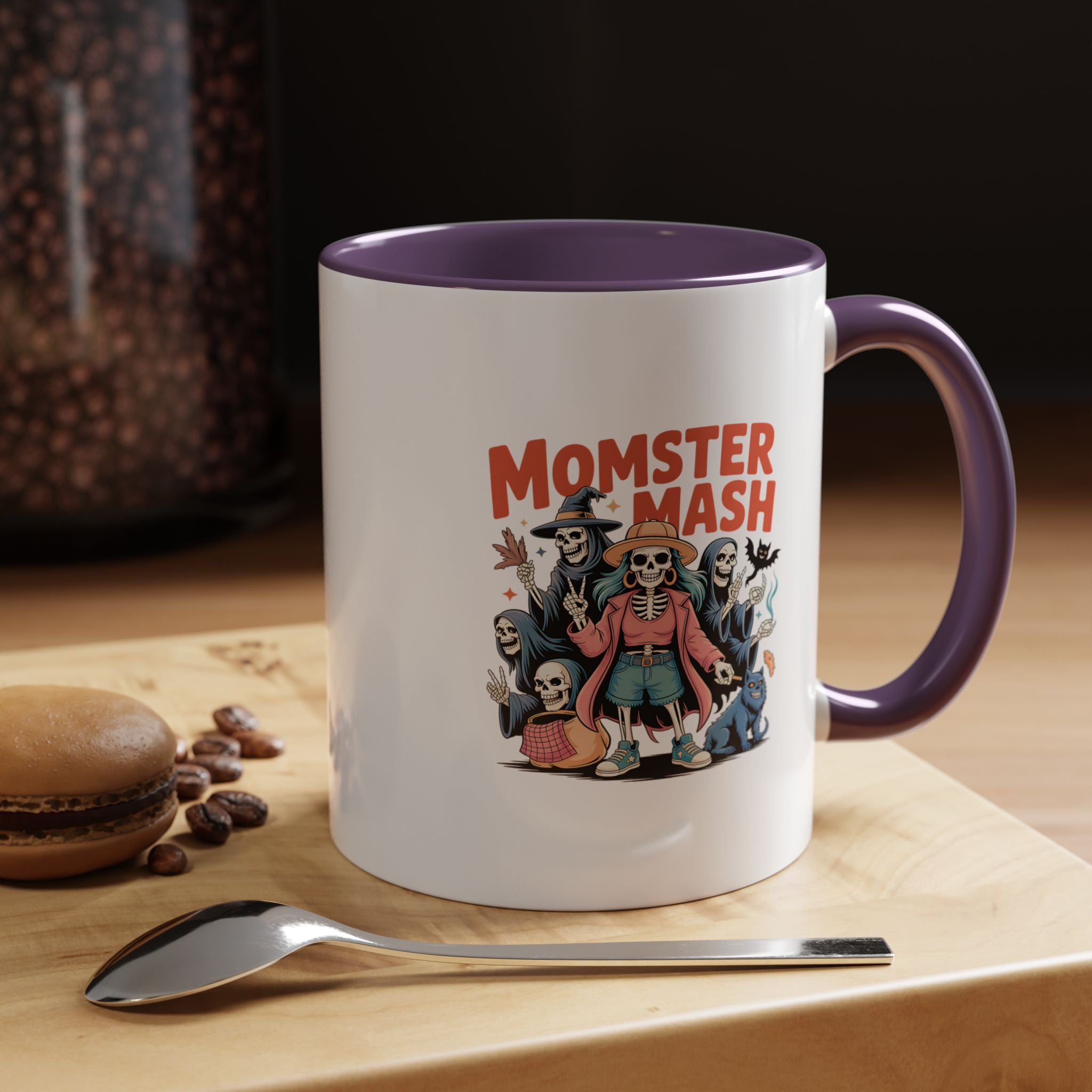Momster Mash | Funny Coffee Mug, Sarcastic Tea Cup, Unique Gift Idea