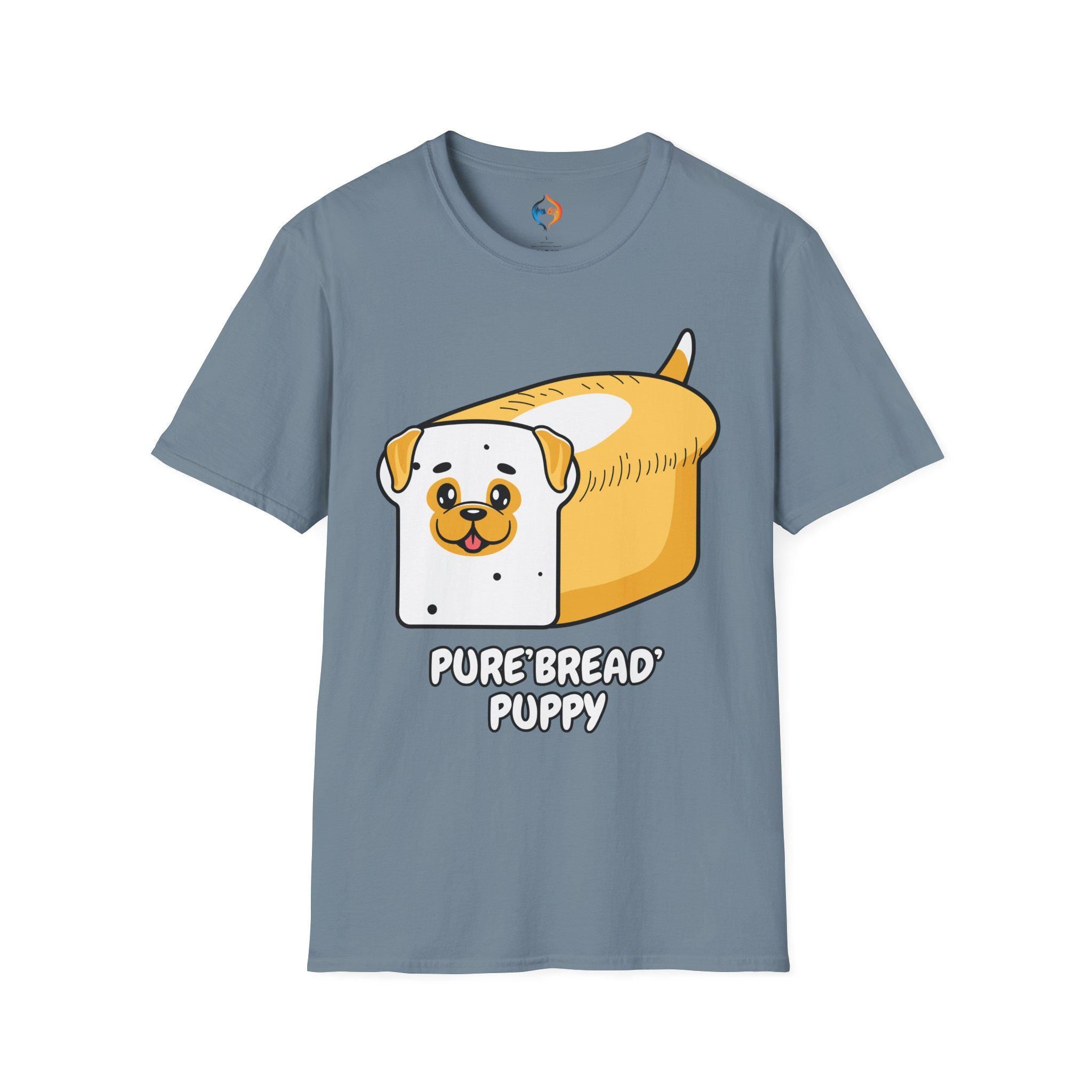 Pure 'Bread' Puppy Funny T-Shirt | Cute Dog Lover Tee | Gift for Dog Owners & Pet Lovers | Unique Animal Humor Apparel, gift under 20