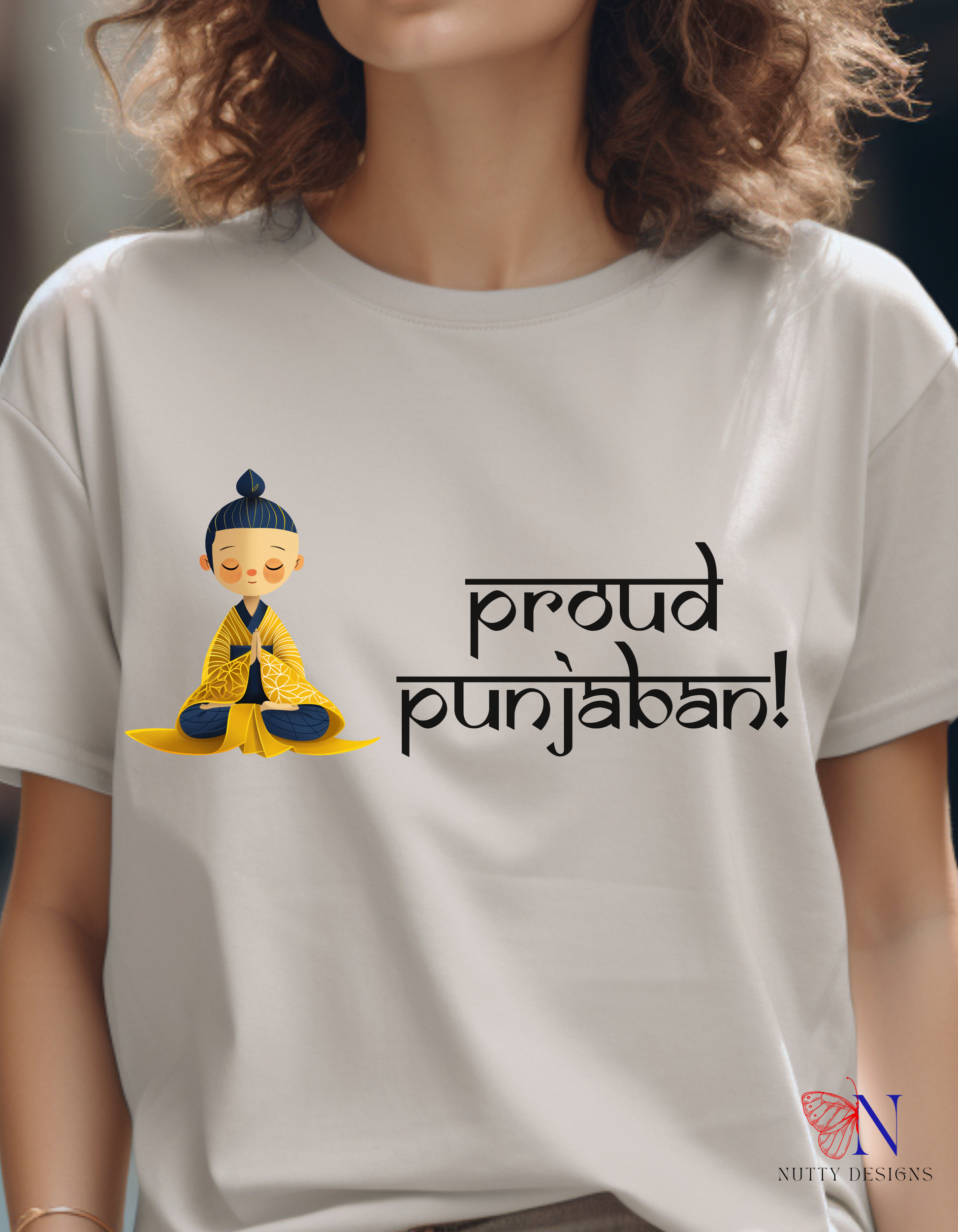 Proud Punjaban / T-Shirt Lifestyle Mockup | Nutty Designs