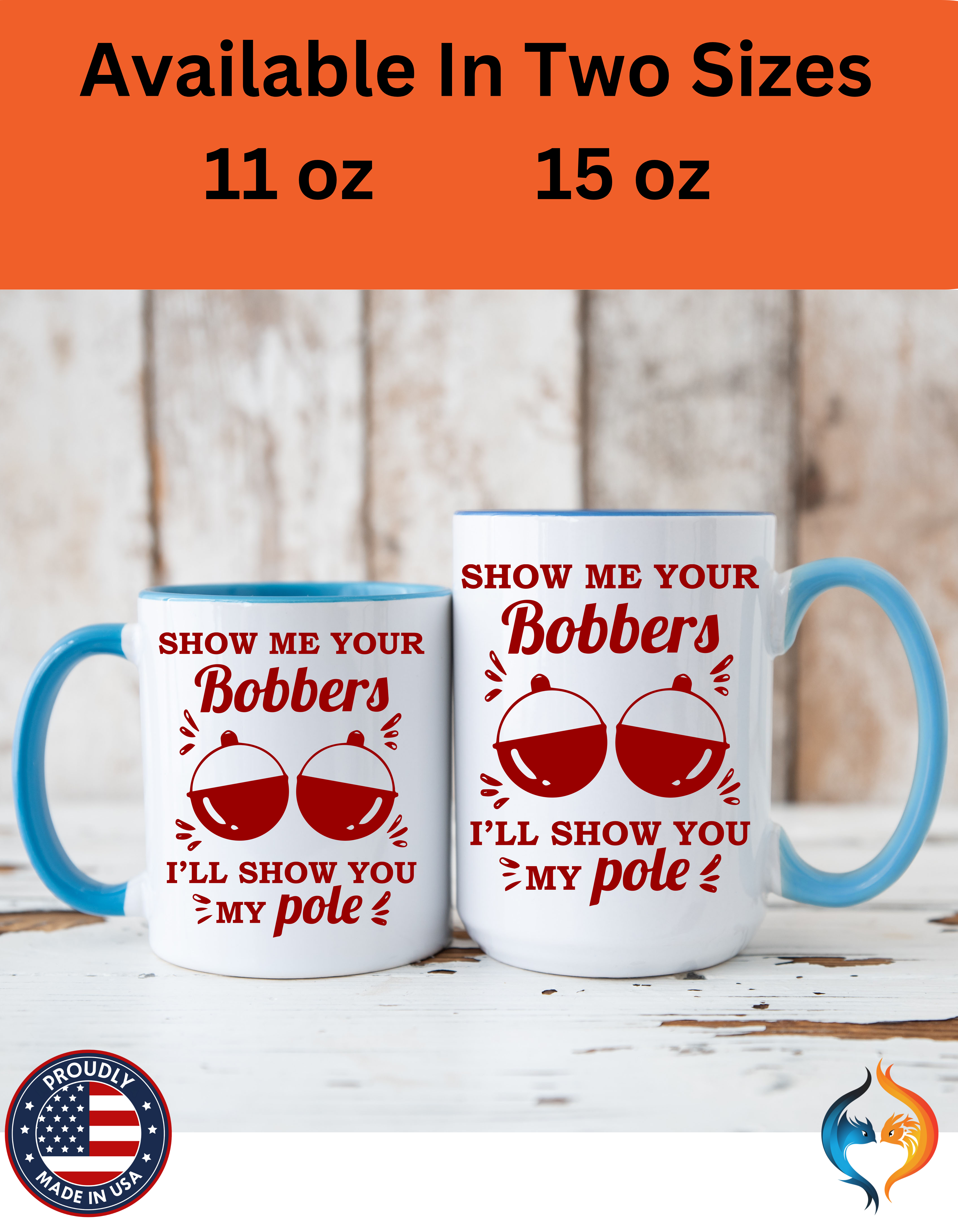 Show Me Your Bobbers Mug Product Photo | Nutty Designs