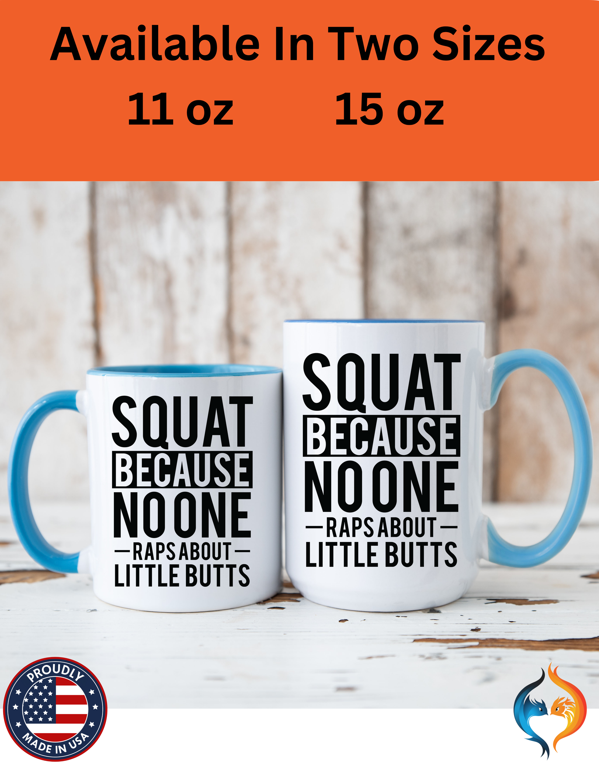 Squat Because Mug Product Photo | Nutty Designs