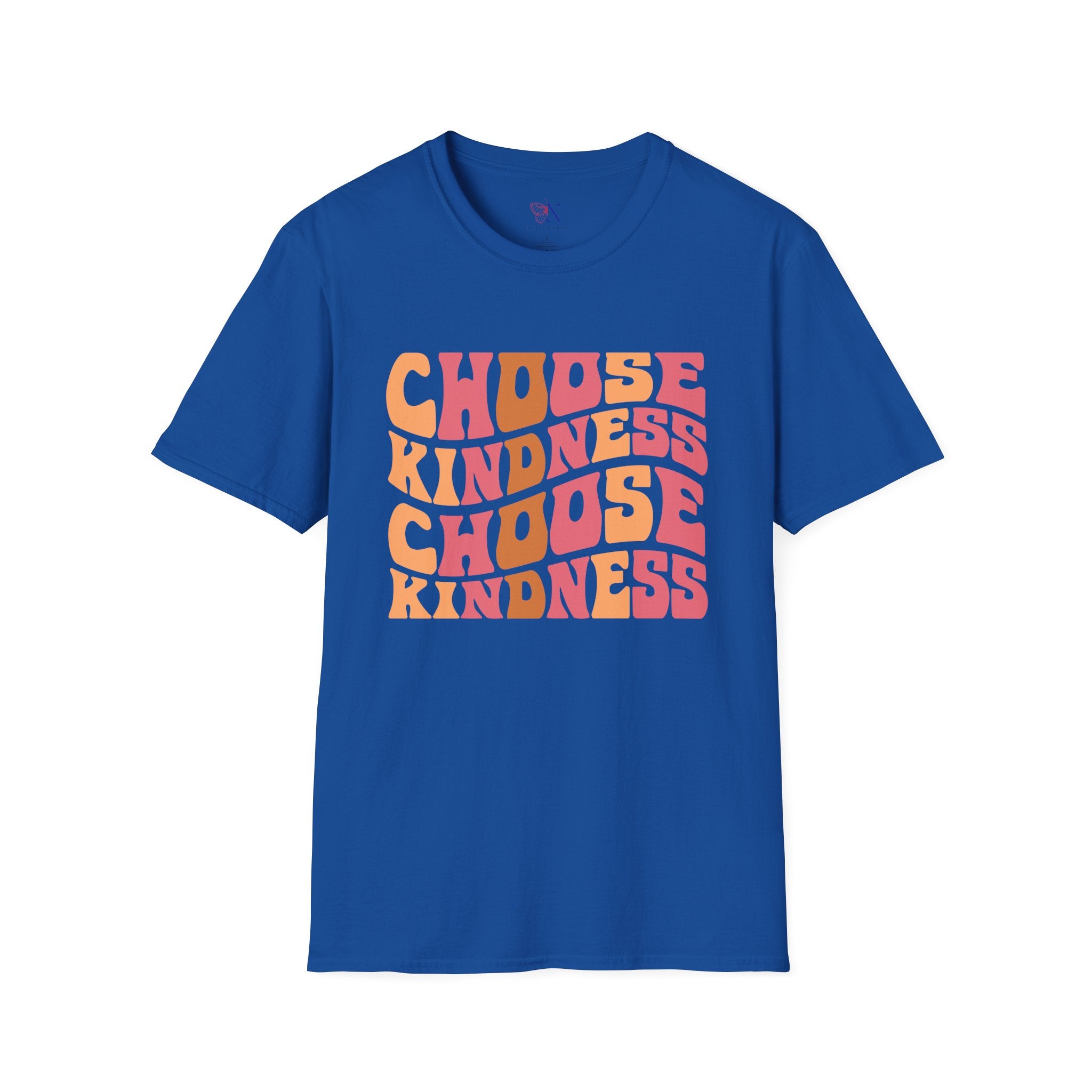 Groovy Choose Kindness Cotton T-shirt