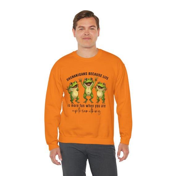 Shenanigans Sweatshirt | Fun Casual Wear | Cozy and Comfy for Everyday Adventures | Great Gift Idea for Friends