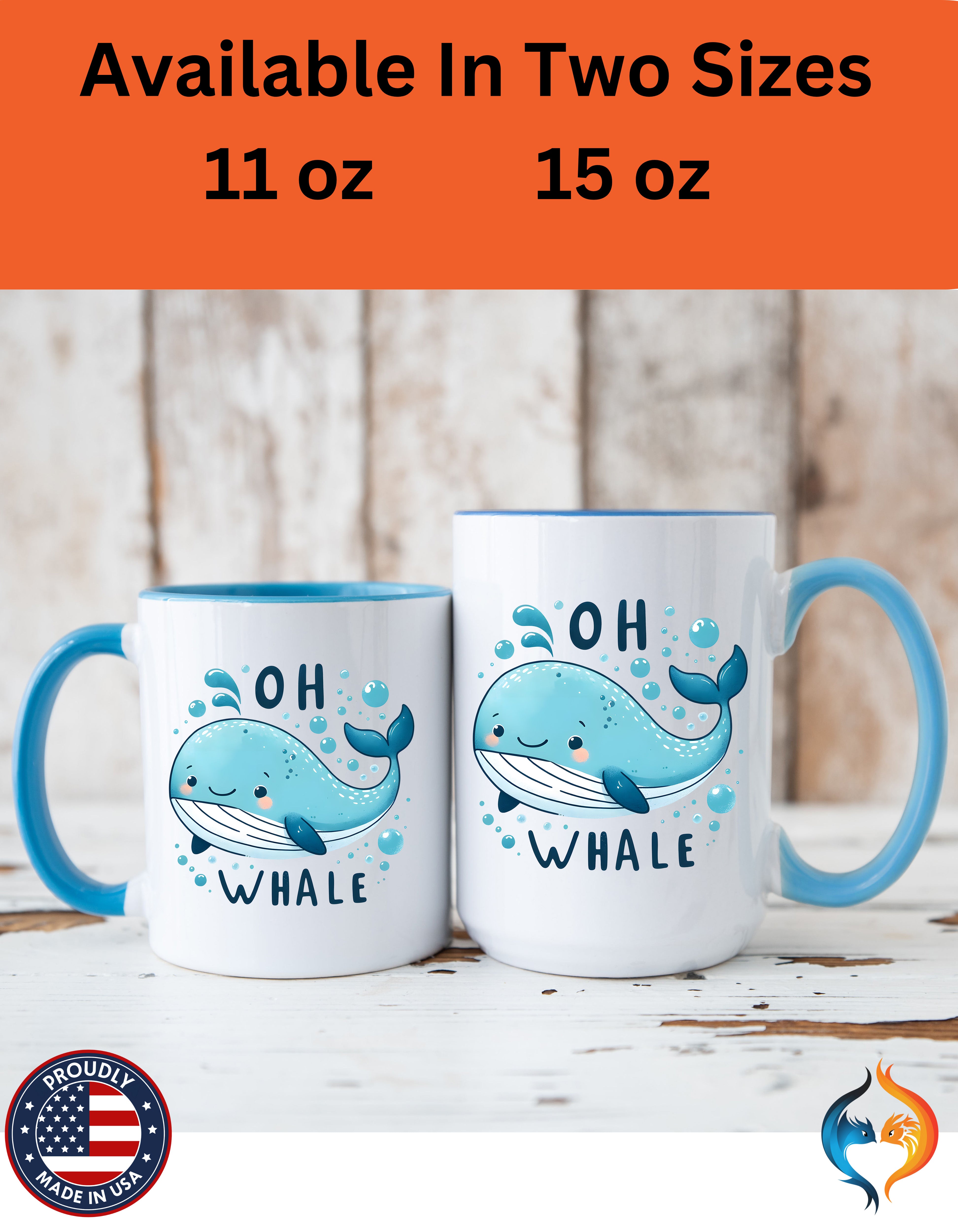 Whale Mug Product Photo | Nutty Designs