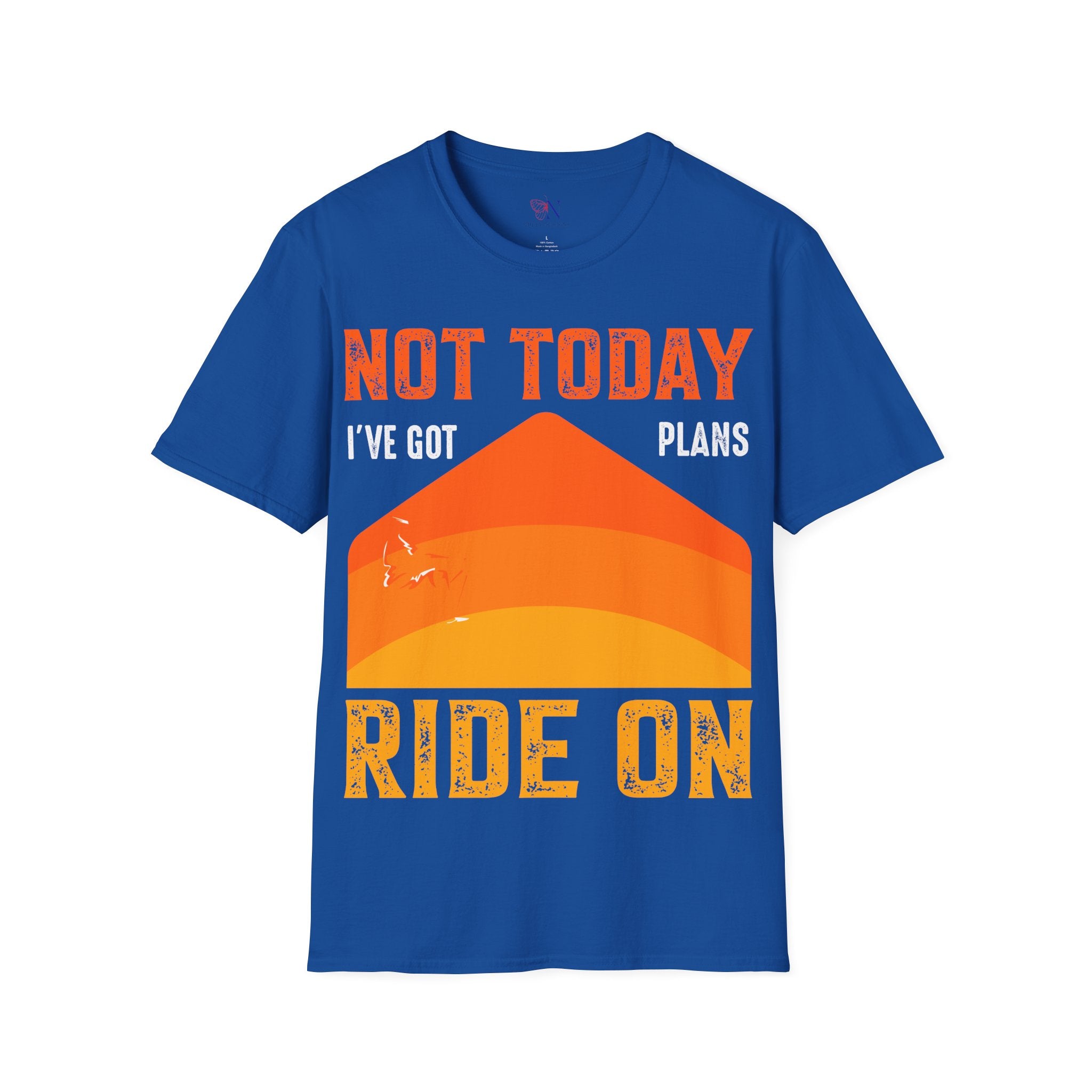 Not Today, I've Got Plans, Ride On, Biking Retro style gift Tshirt, Bikers Tee, Bike Lover Gift, Bicycle Sport, Gift for him Unisex T-shirt