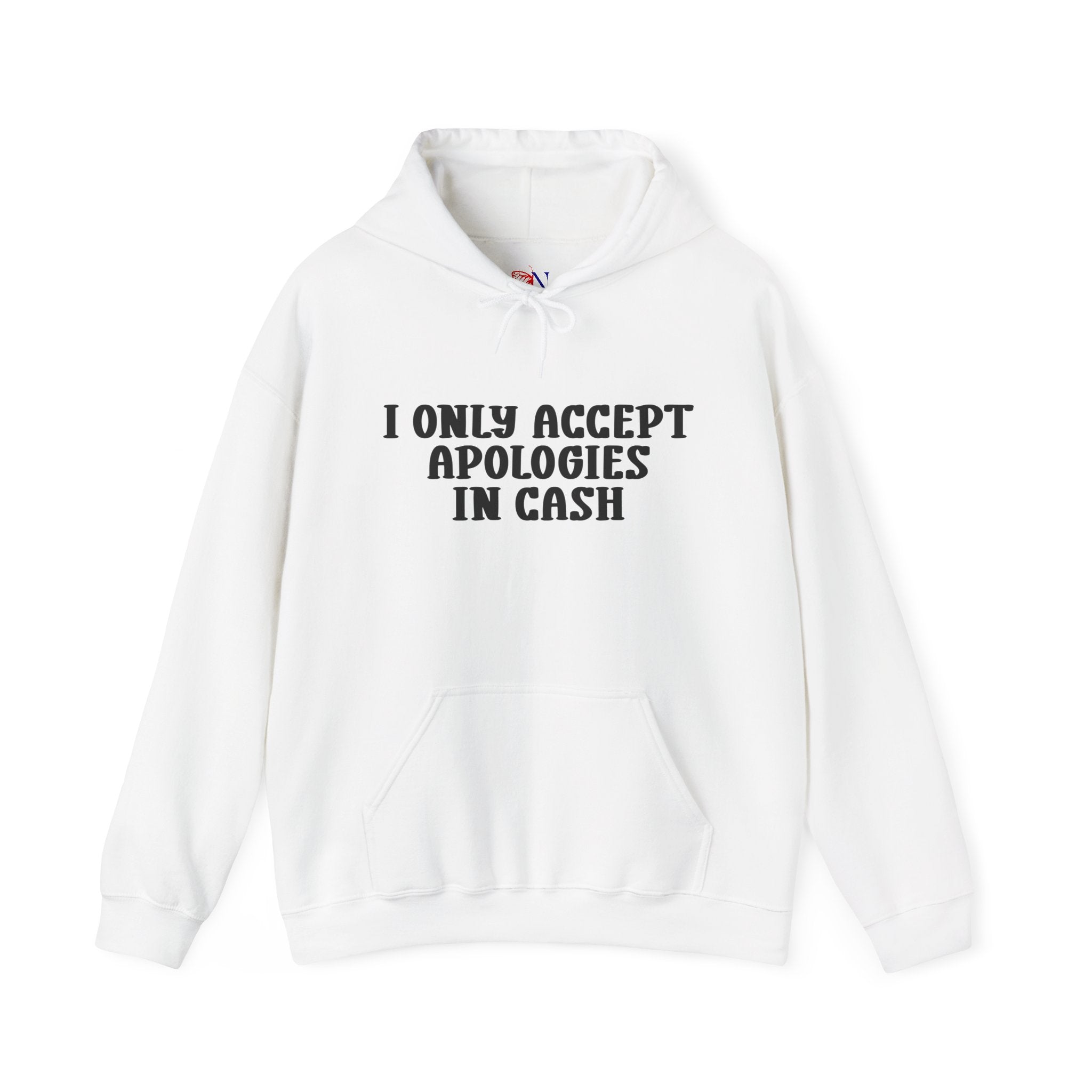 Hoodie — I Only Accept Apologies In Cash Pullover