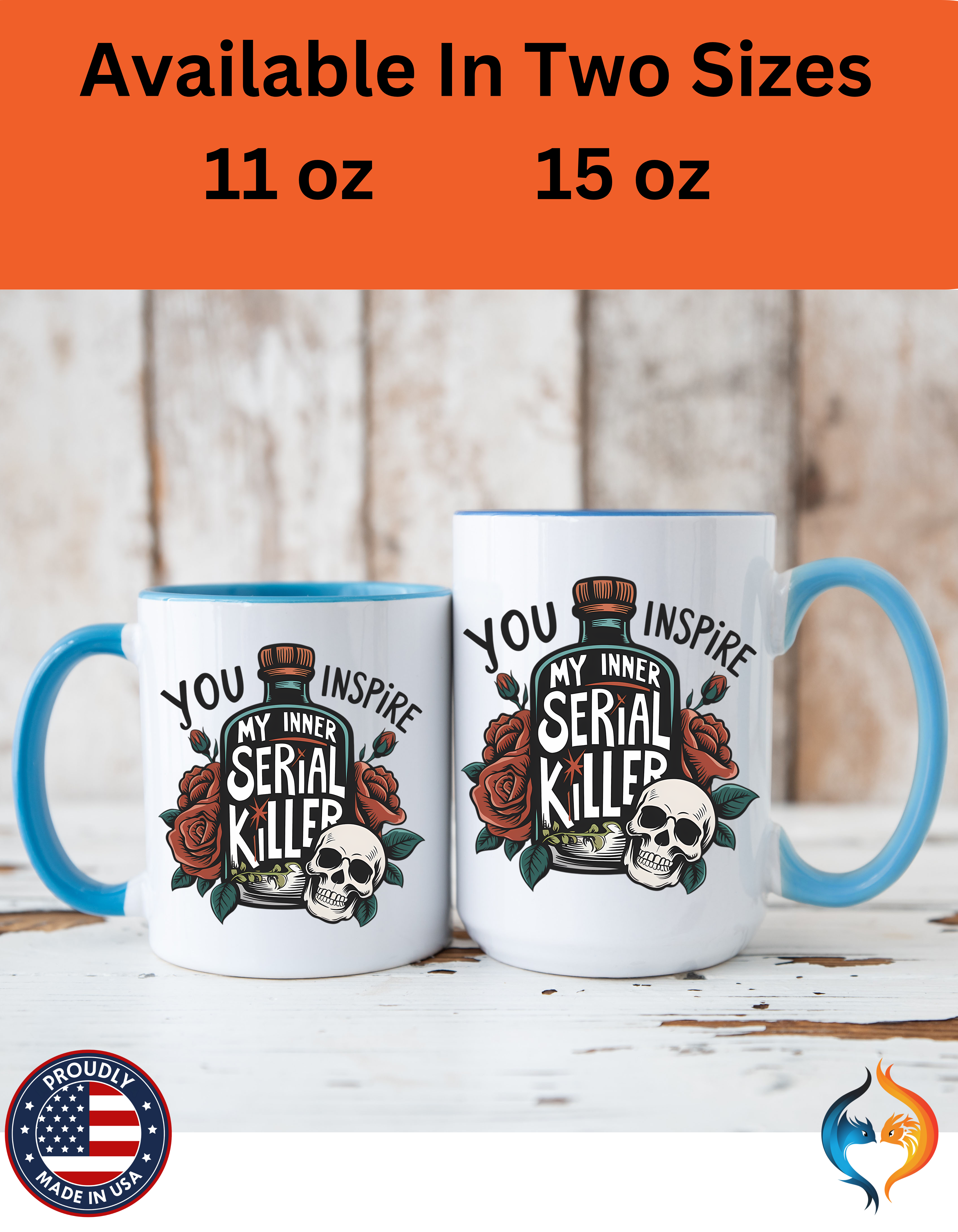 You Inspire My Inner Serial Killer Mug Product Photo | Nutty Designs