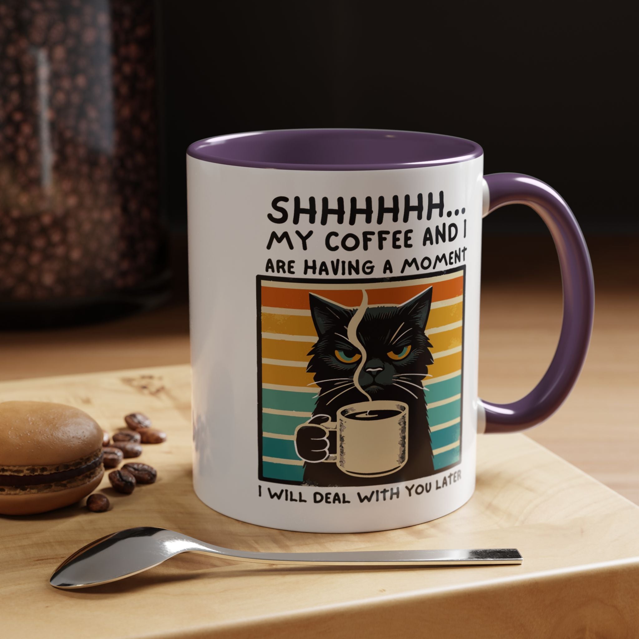 Funny Personalized Accent Coffee Mug
