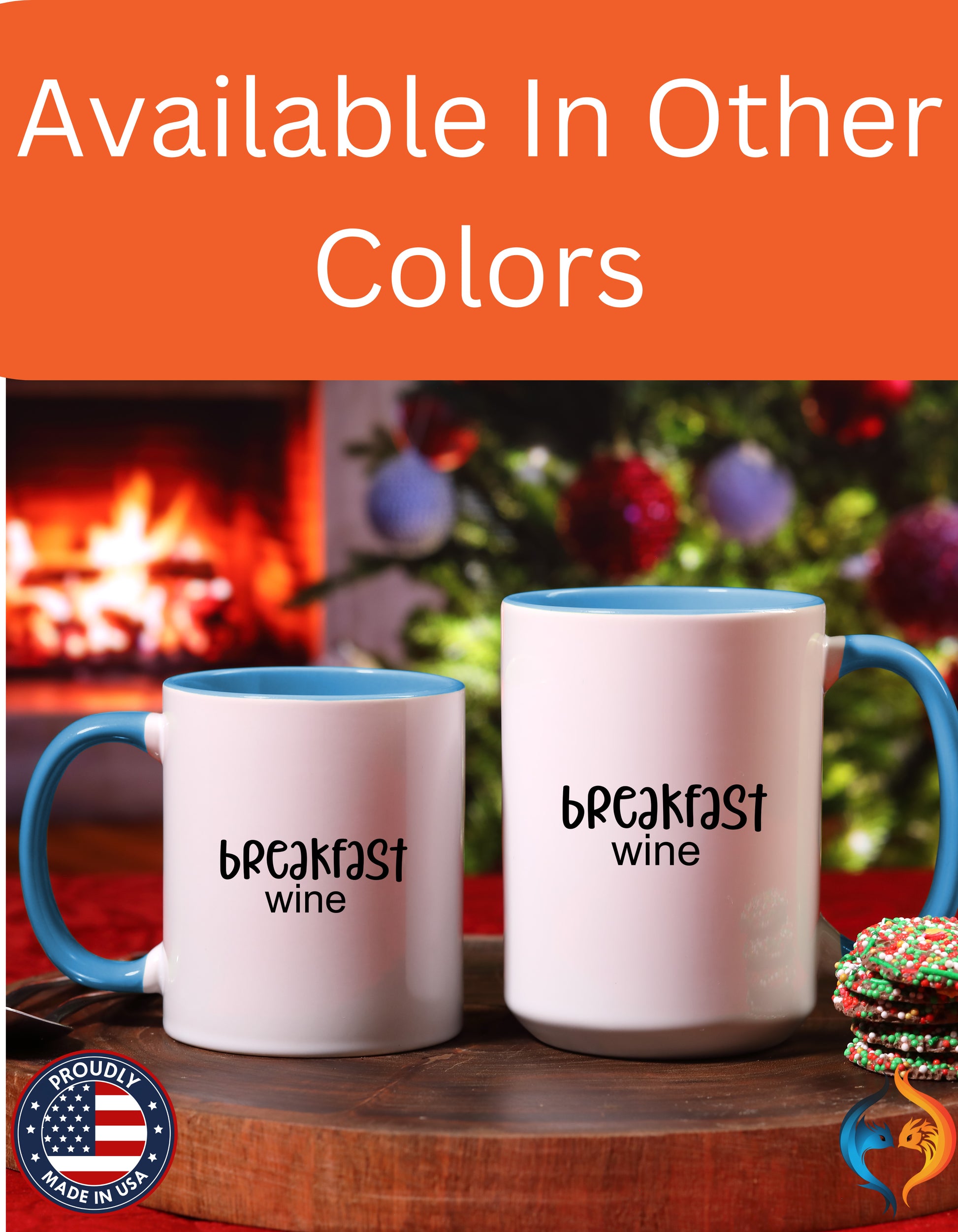 Breakfast Wine Mug Lifestyle Mockup | Nutty Designs