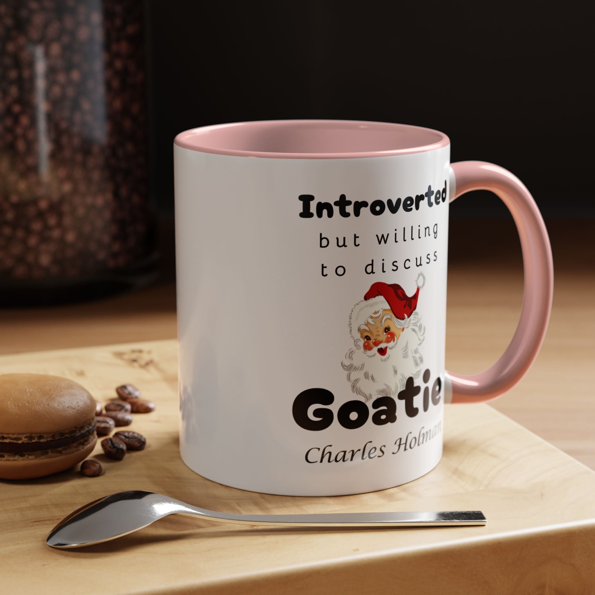 Funny Goatie & Santa Claus Beard Personalized Coffee Mug