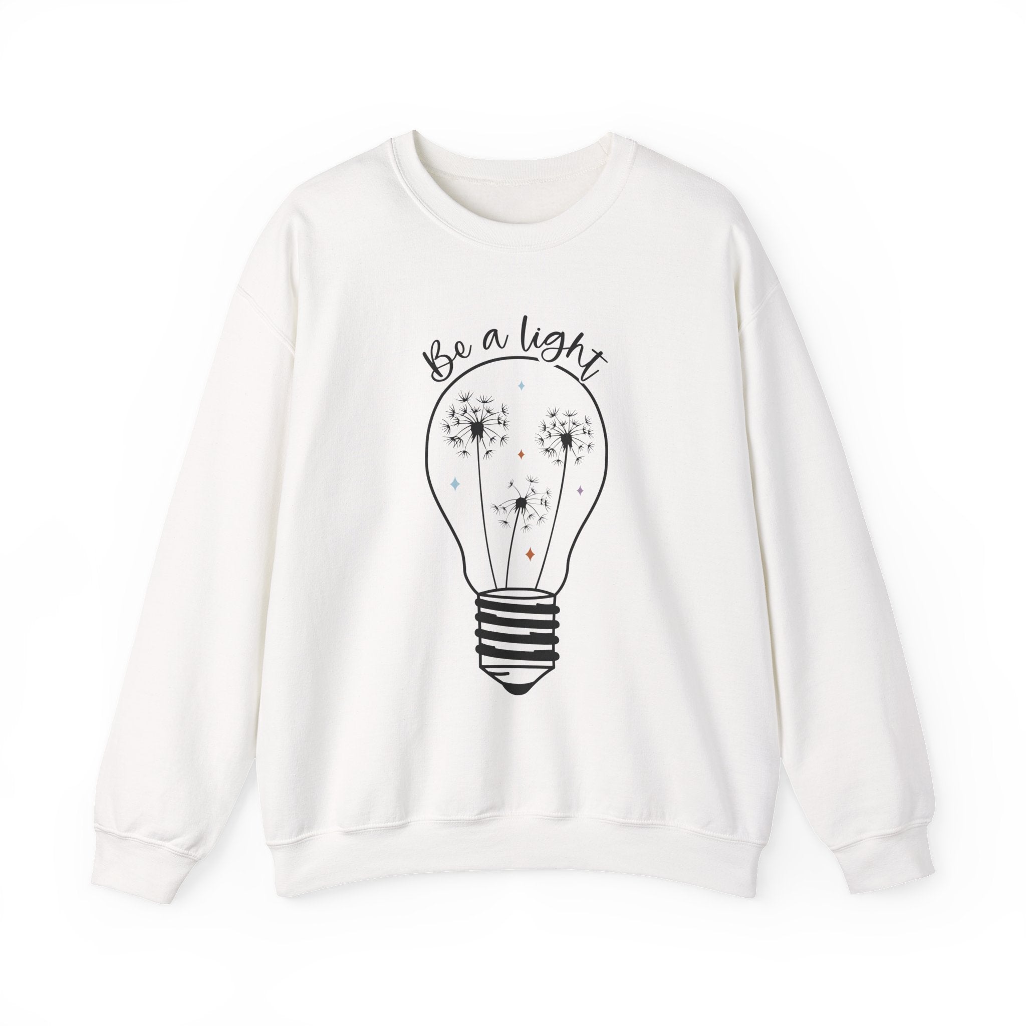 Lightweight Crewneck Sweatshirt - Be a Light Sweatshirt Design