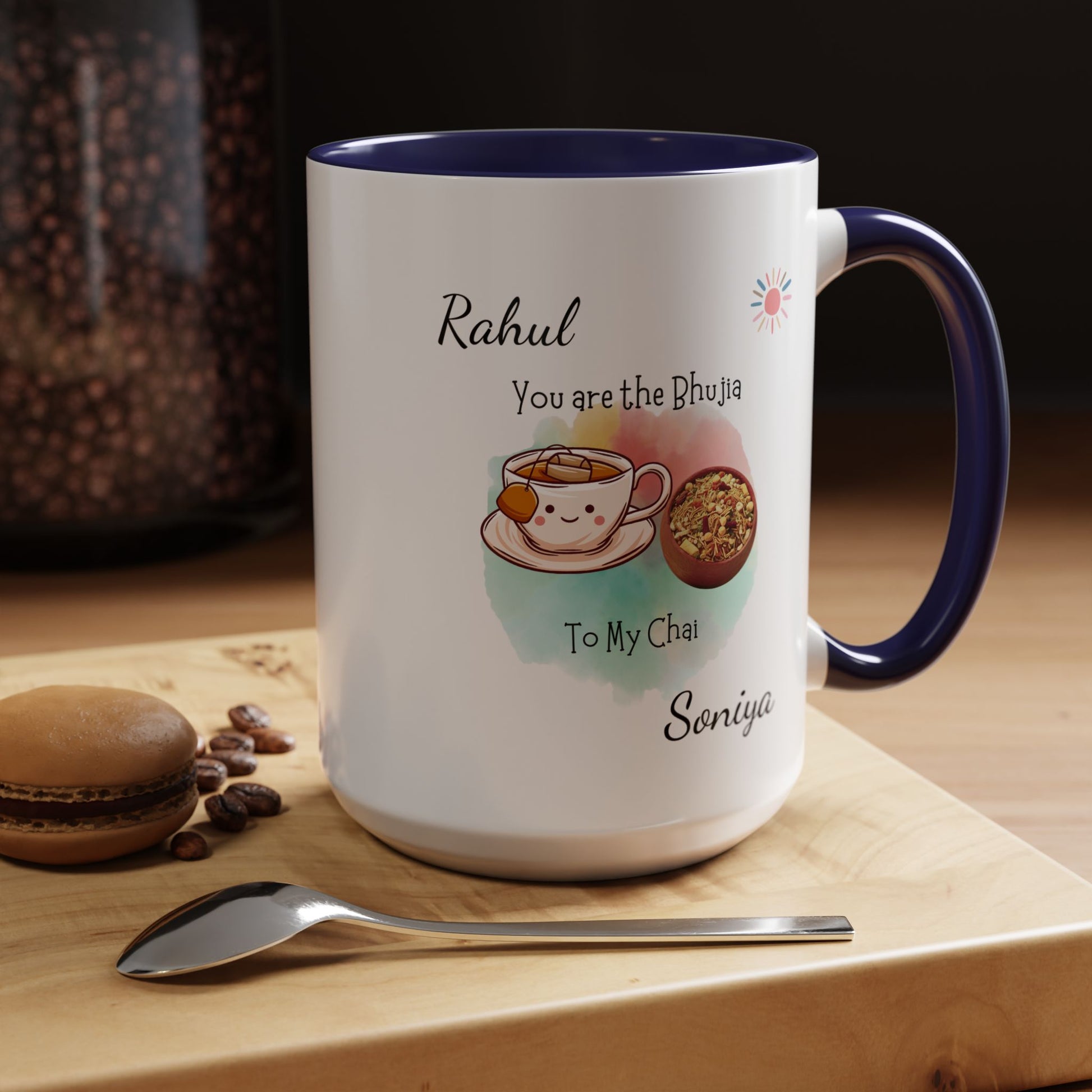 You Are Bujiya To My Chai Mug Lifestyle Mockup | Nutty Designs