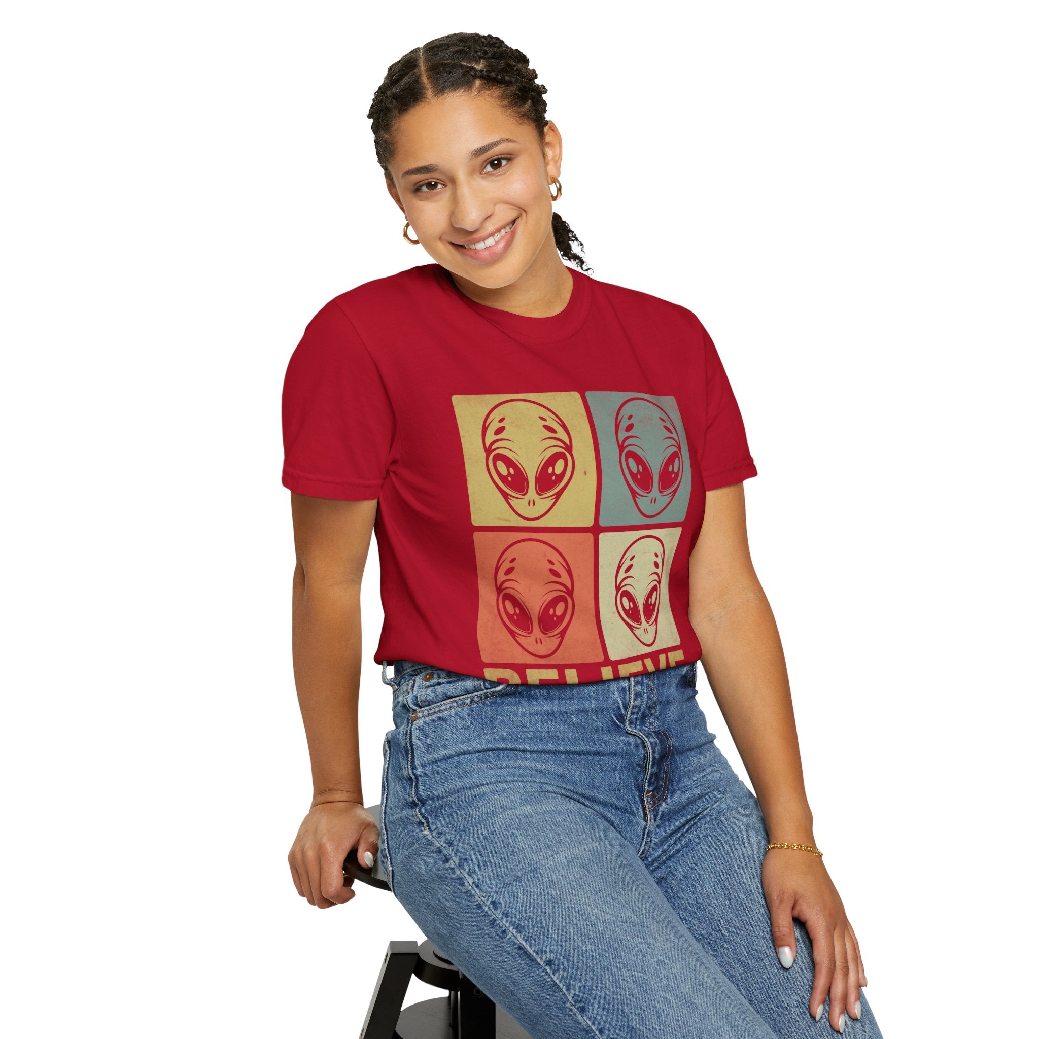 Believe, Zombie Apocalypse T-Shirt - Undead Horror Gift for Fans - Zombie and Undead Shirt - Apocalypse Shirt,  Halloween Unisex T-shirt