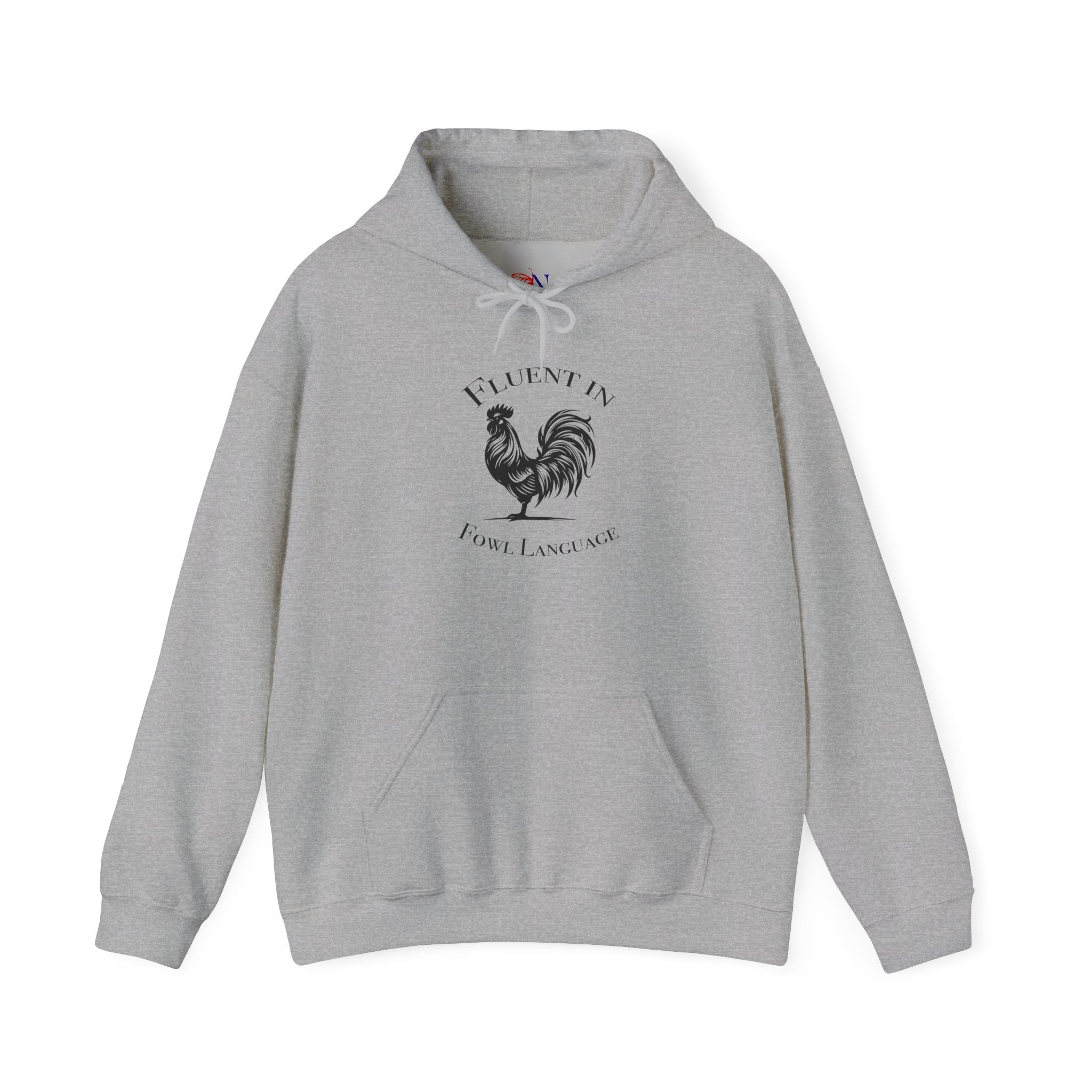 Rooster Farmhouse Hoodie — 'Rise & Shine' Vintage Rooster Graphic Sweatshirt