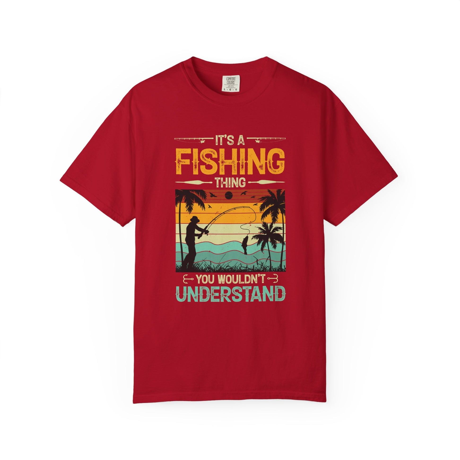 It's A Fishing Thing , You Wouldn't Understand, summer vibes T-Shirt Lifestyle Mockup | Nutty Designs