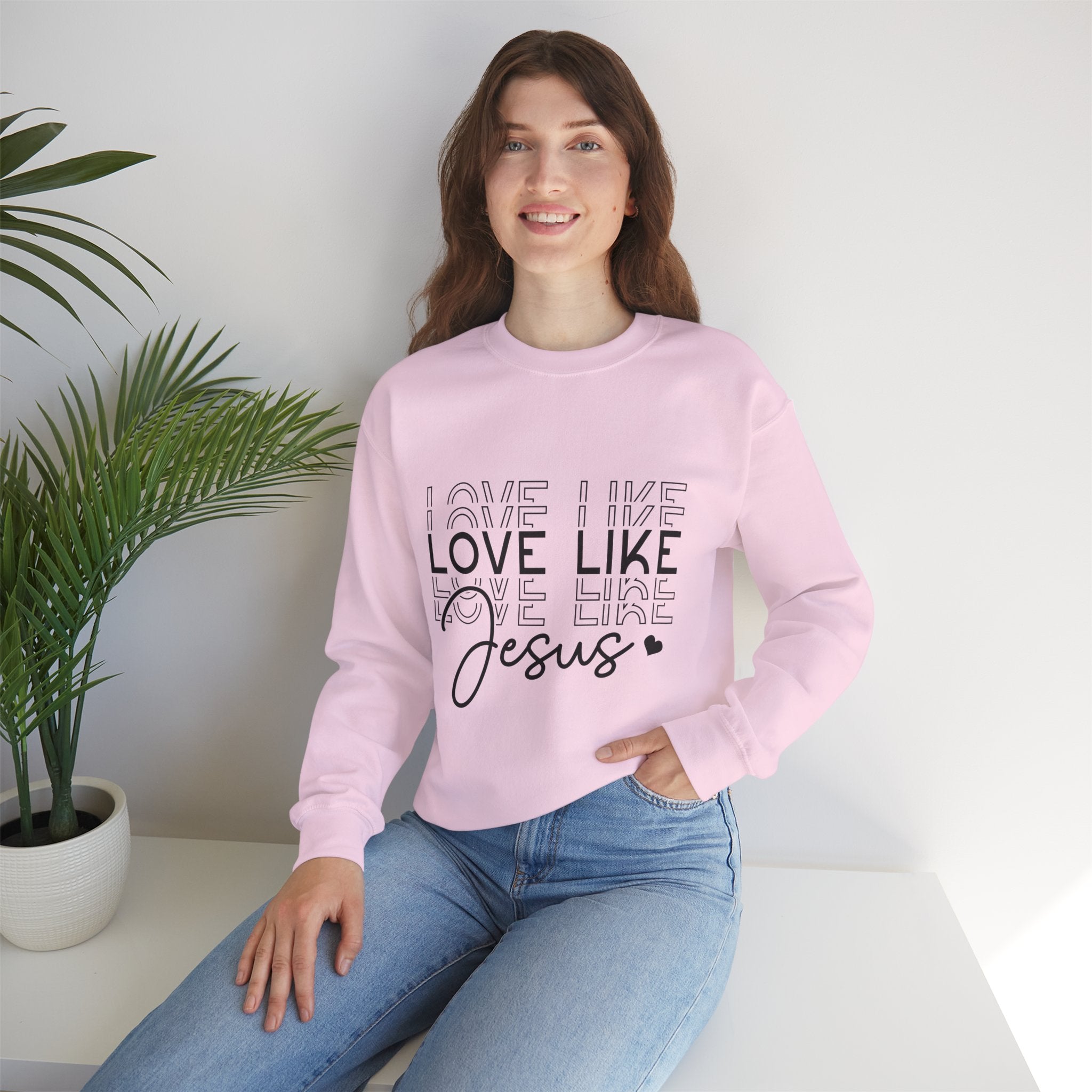 Love Like Jesus Sweatshirt - Unisex Crewneck