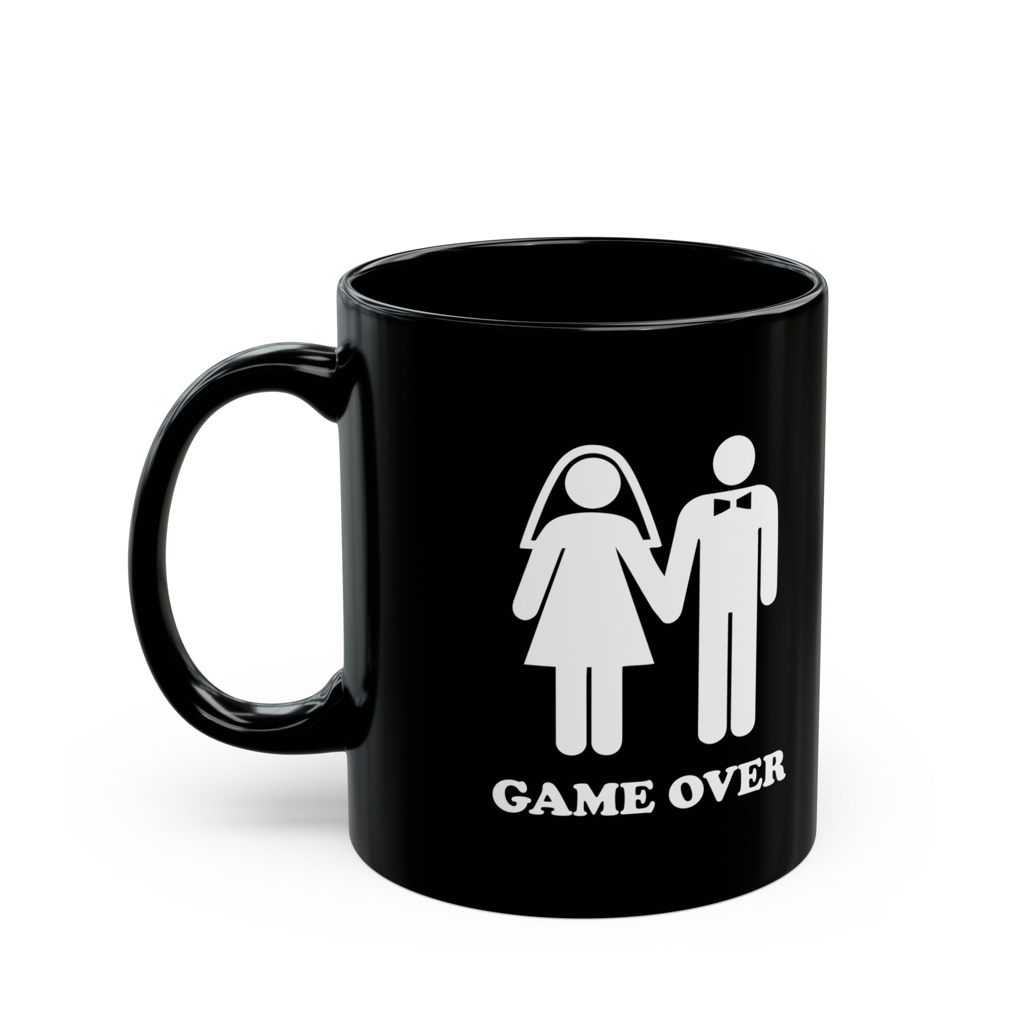 Game Over | Funny Coffee Mug, Sarcastic Tea Cup, Unique Gift Idea