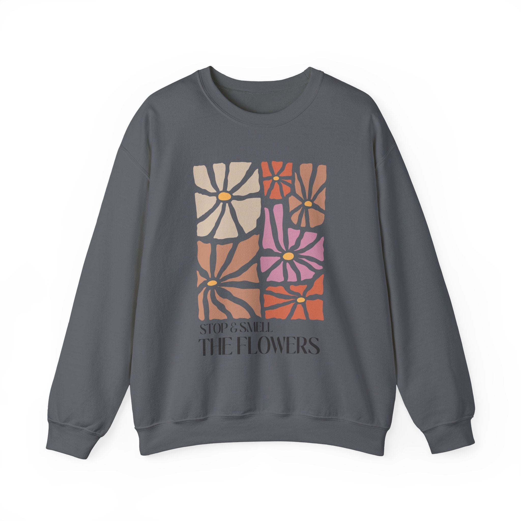 Boho Stop & Smell Flowers sweatshirt